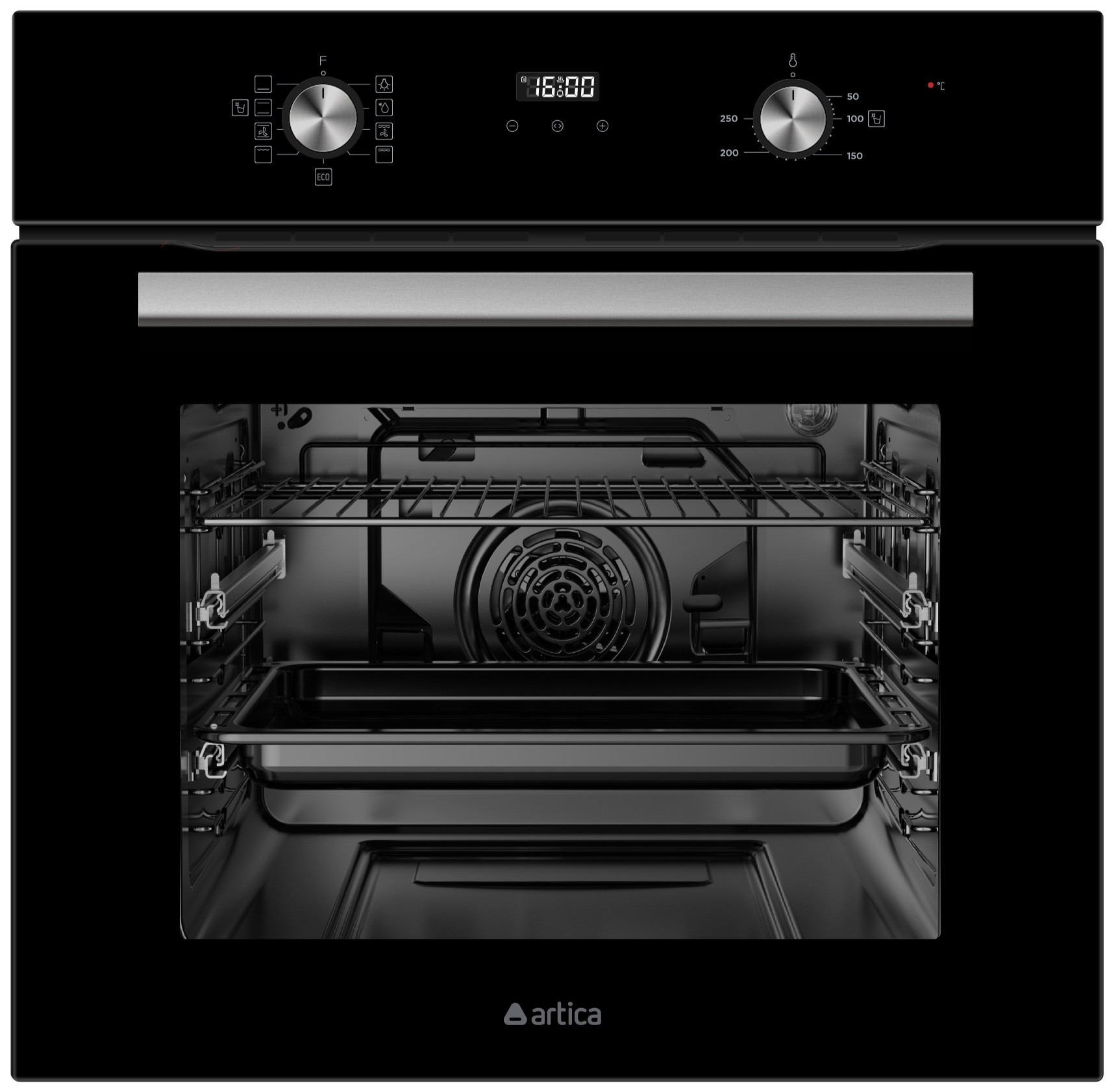 HORNO ARTICA AHB7008BK MF 70L DISP CRI.NEGRO