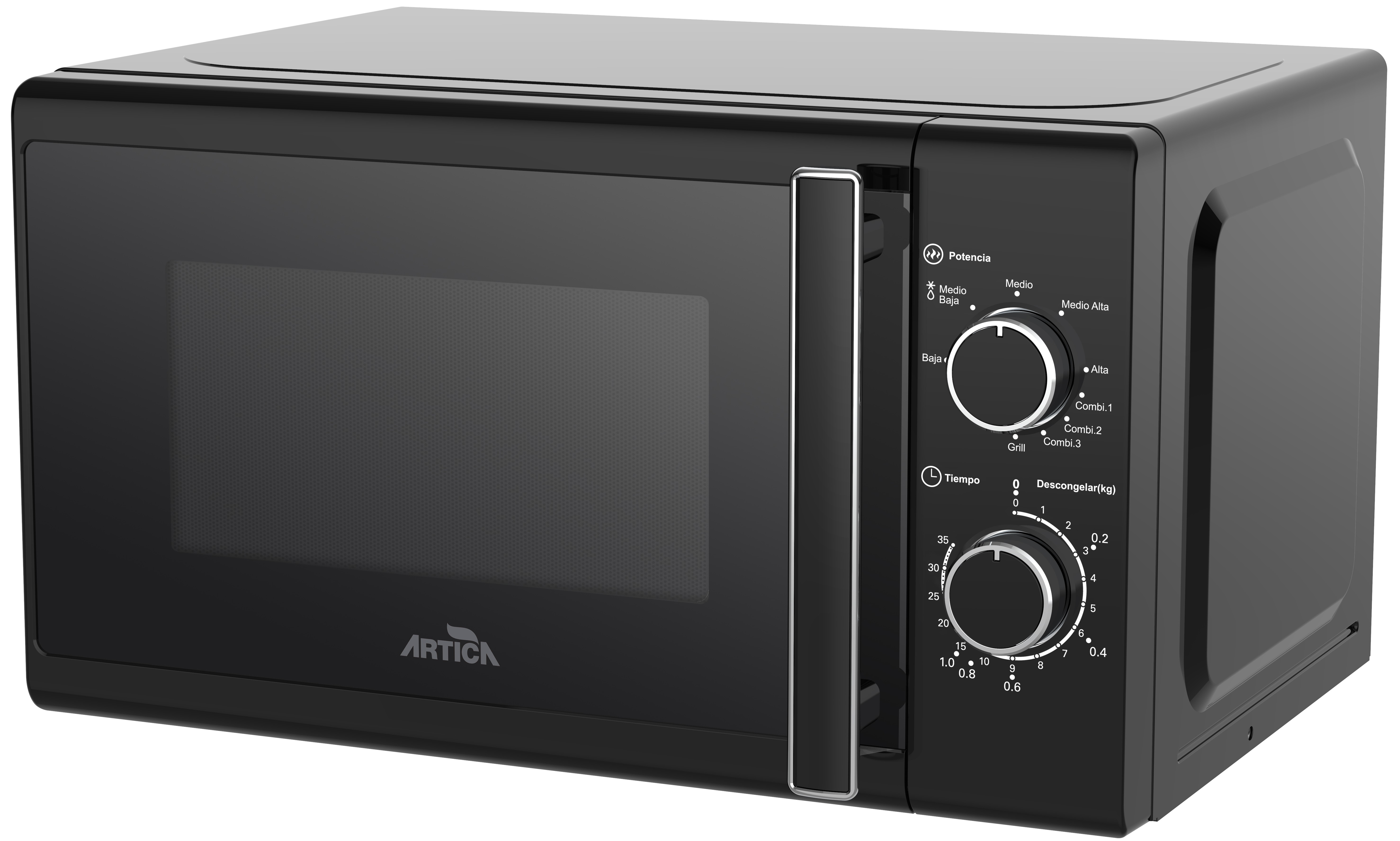 MICR. ARTICA AMW2081BG 20L NEGRO GRILL