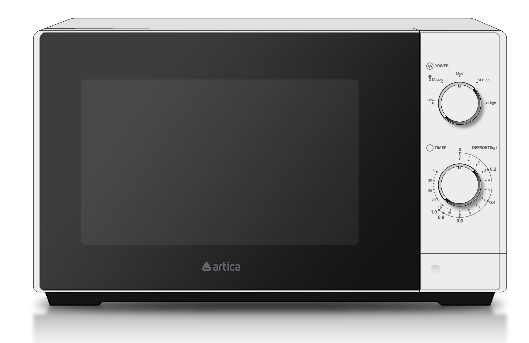 MICR. ARTICA AMW210W 20L BLANCO