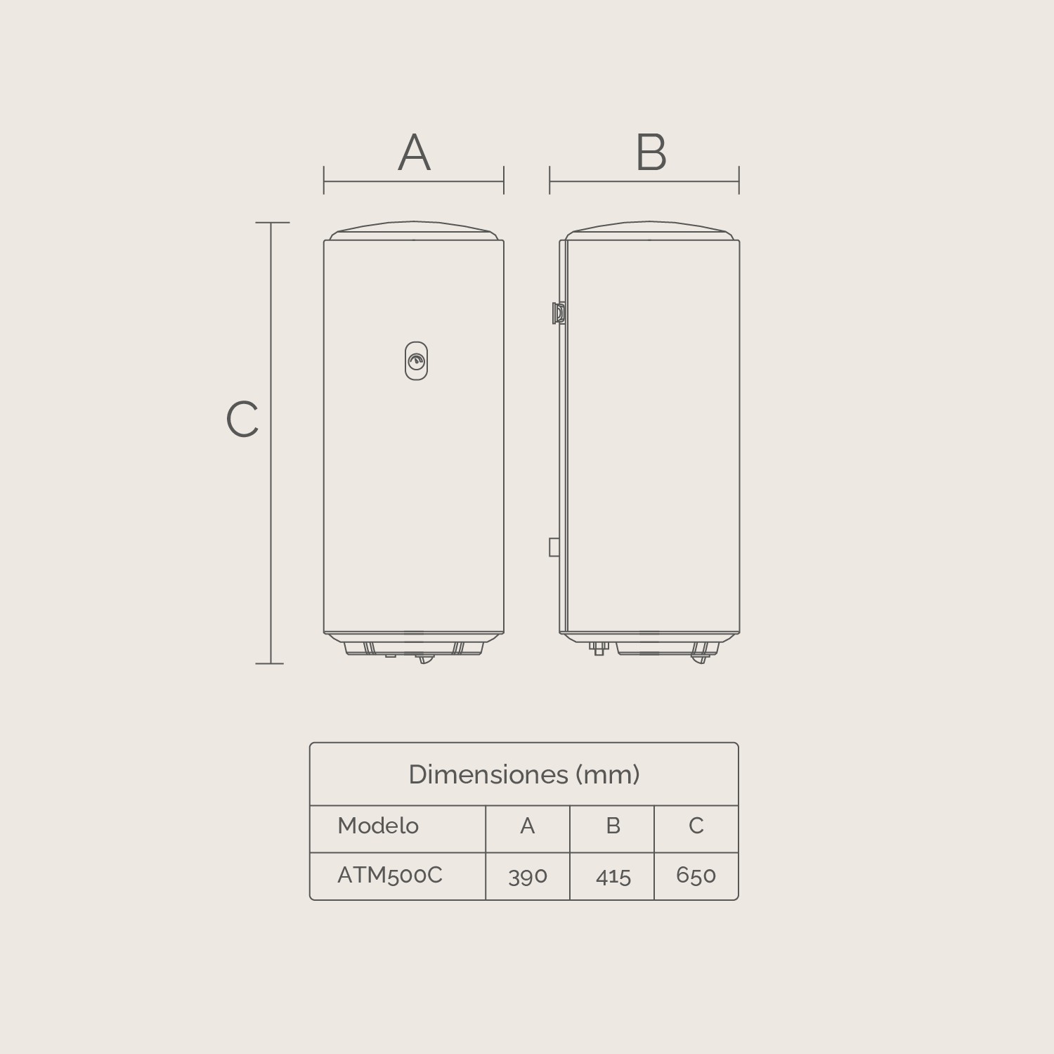 TERMO ARTICA ATM500C 50L CLASE C