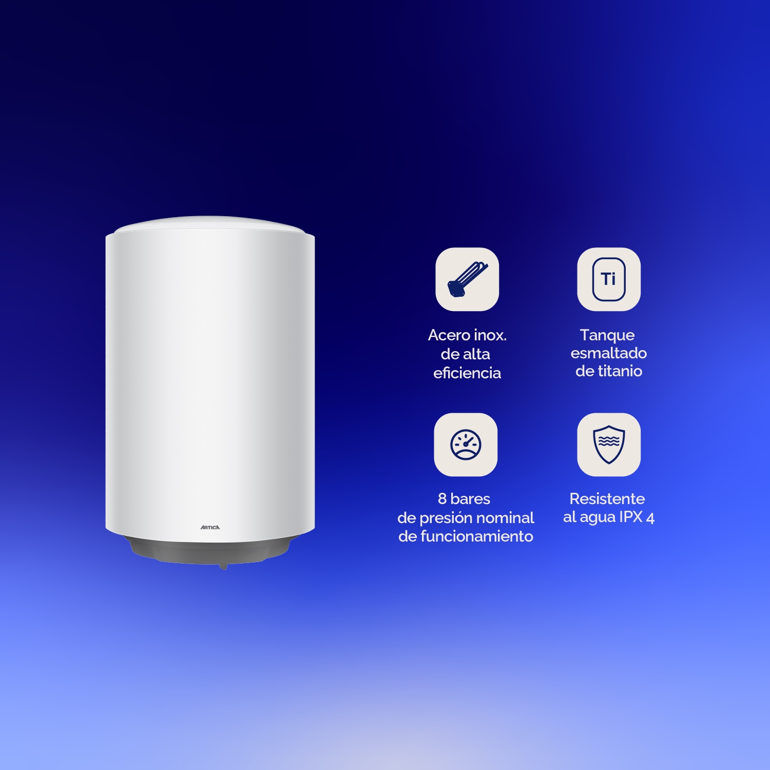 TERMO ARTICA ATM500C 50L CLASE C