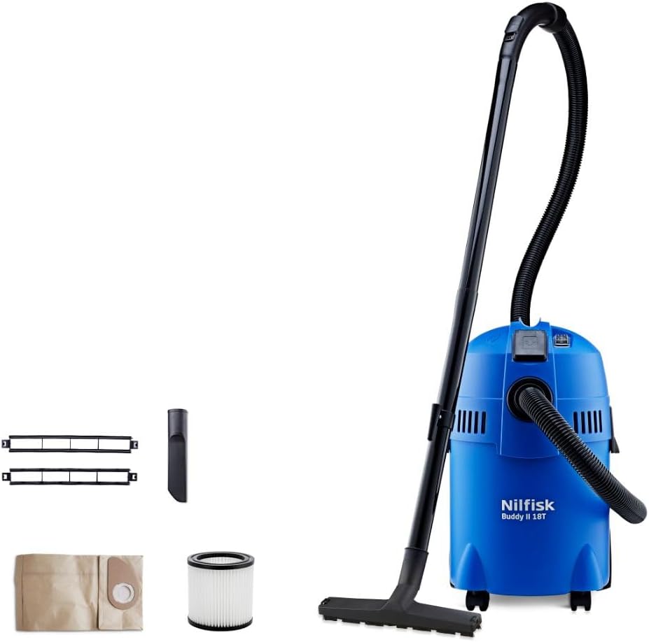 Nilfisk Buddy II 18T Negro, Azul 18 L 1200 W