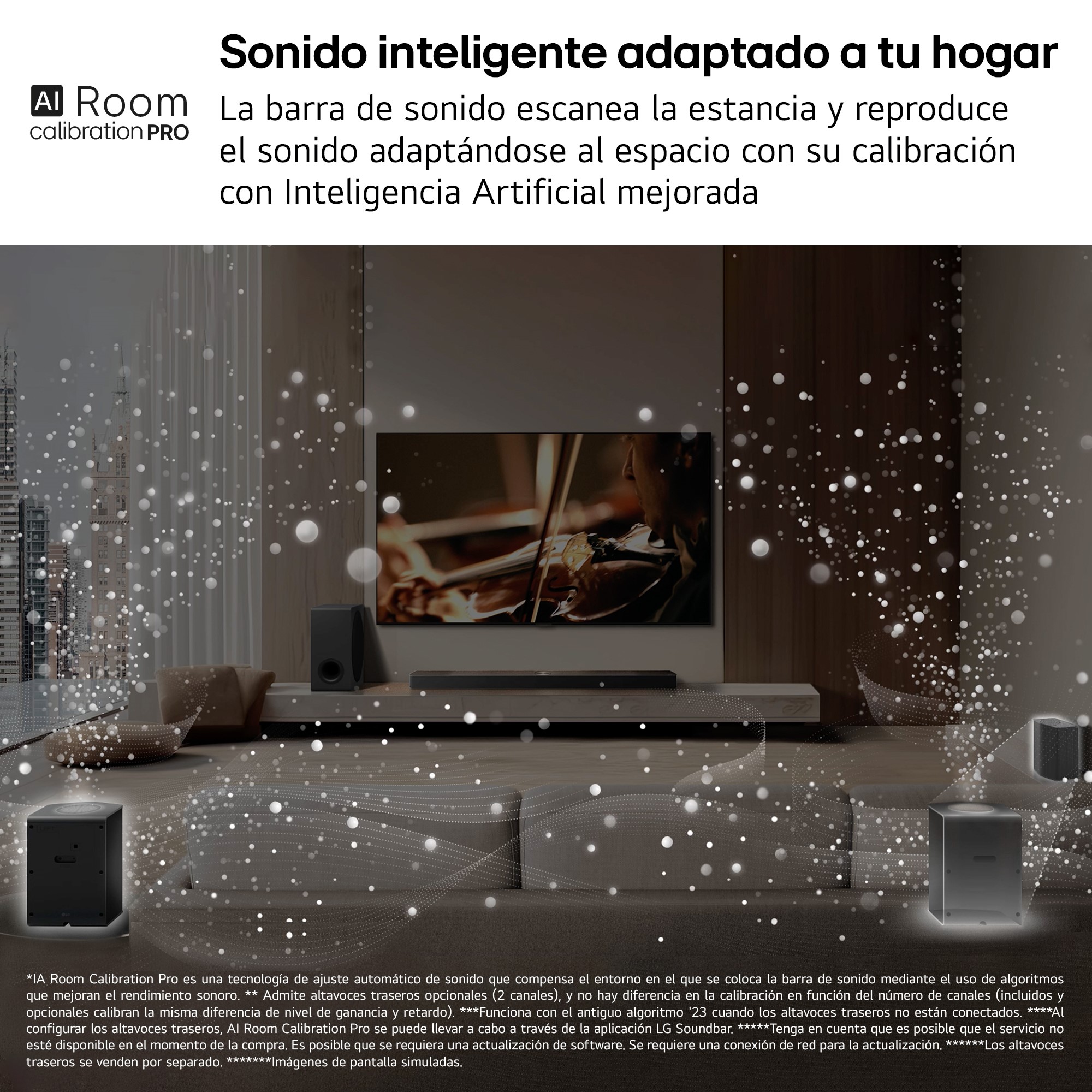BARRASONIDO LG S90TR 9.1.5 810W DOLBY ATMOS DTSX