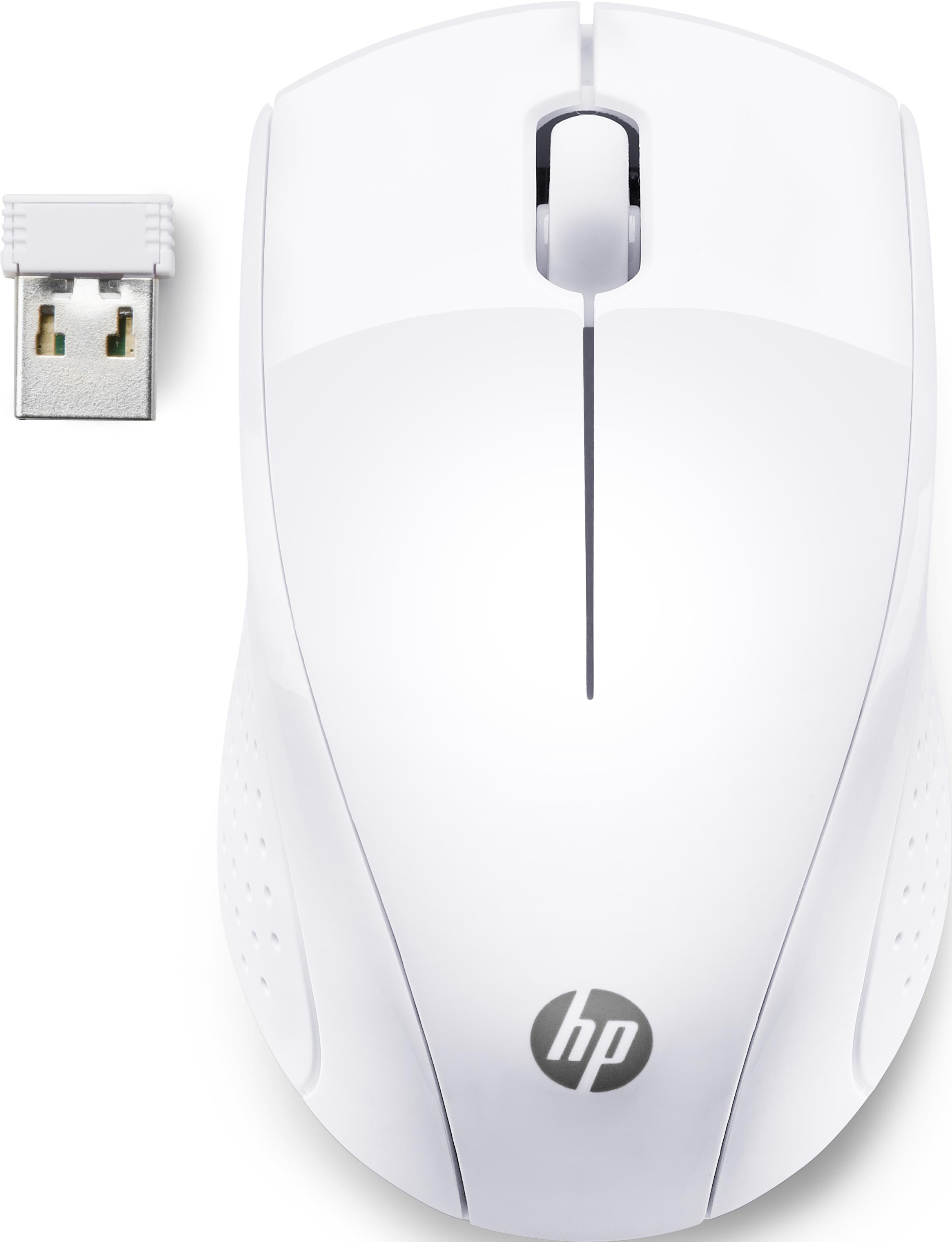 RATON HP 220S  INALAMBRICO BLANCO
