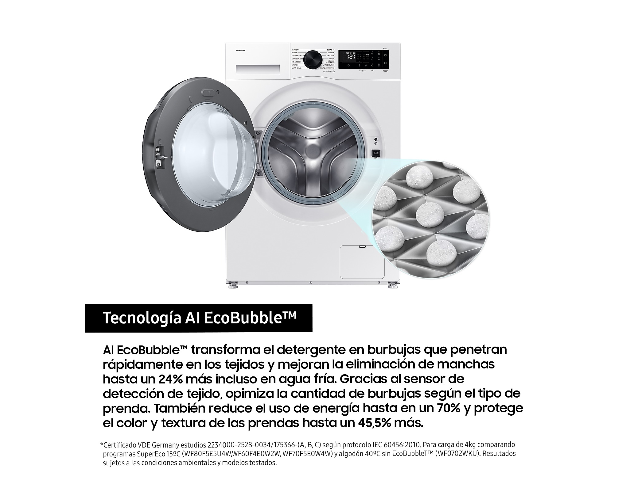 LVD.SEC. SAMSUNG WD11DG5B15BEEC 11KG 1400RPM