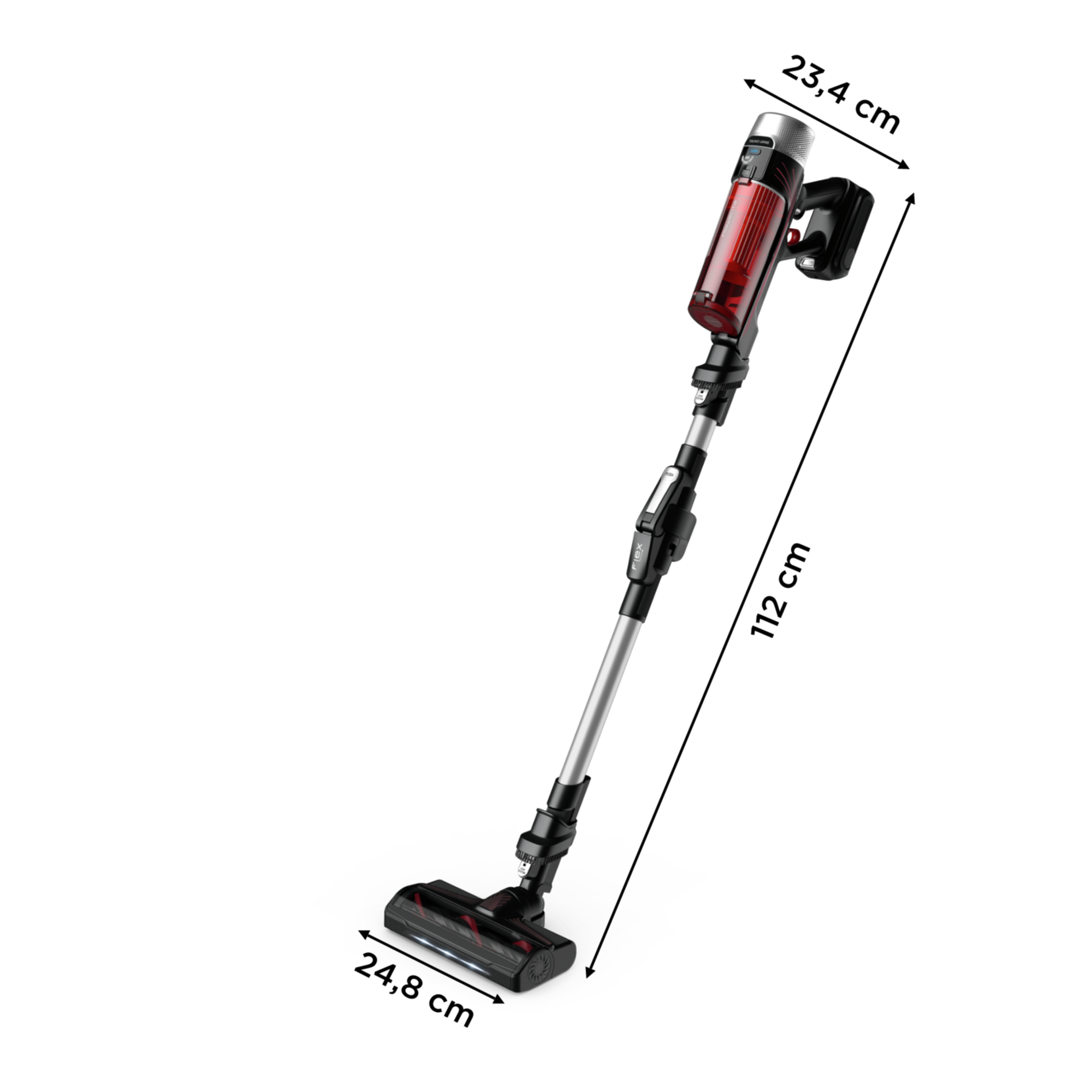 ASPI. ESCOBA ROWENTA RH2077WO FLEX PET. BAT REGALO