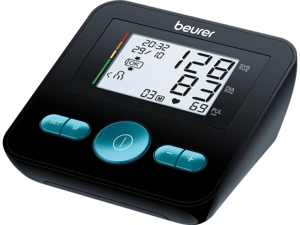 TENSIOMETRO BEURER BM-27-LE BLACK BRAZO LIM.EDIT