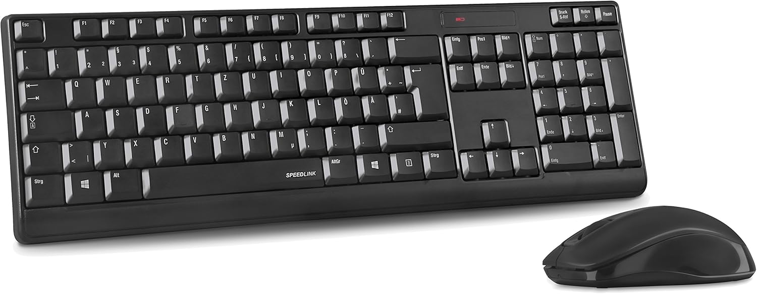 TECLADO+RATON SPEEDLINK NIALA INALAMBRICO NEGRO