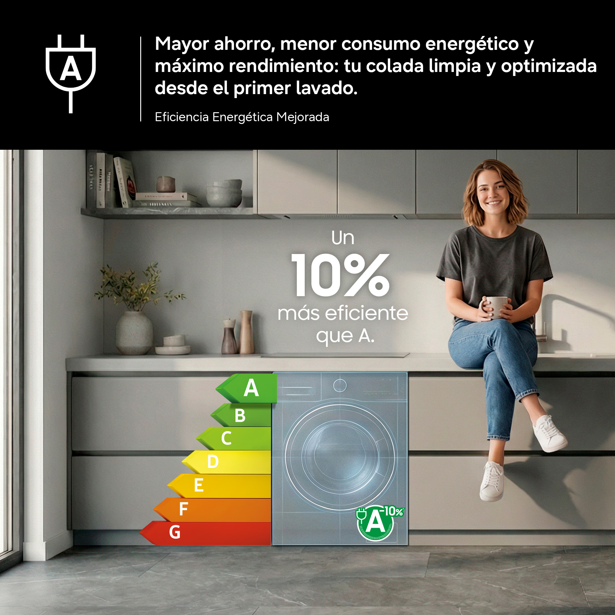 LVD.SEC. SAMSUNG WD90DG5B15BEEC 9/6K 1400RPM