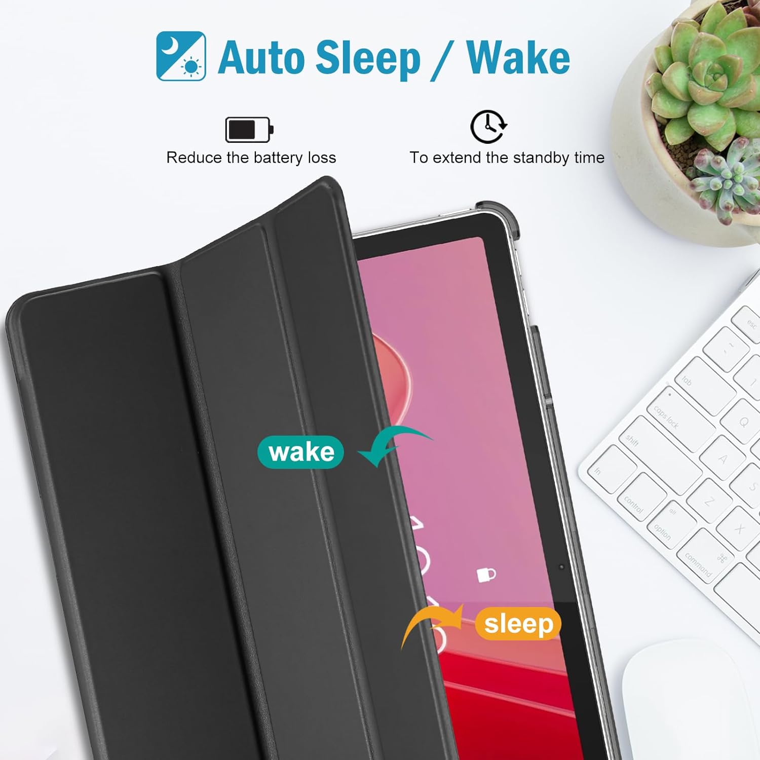 FUNDA SILVER HT LENOVO TAB M11 11" NEGRA