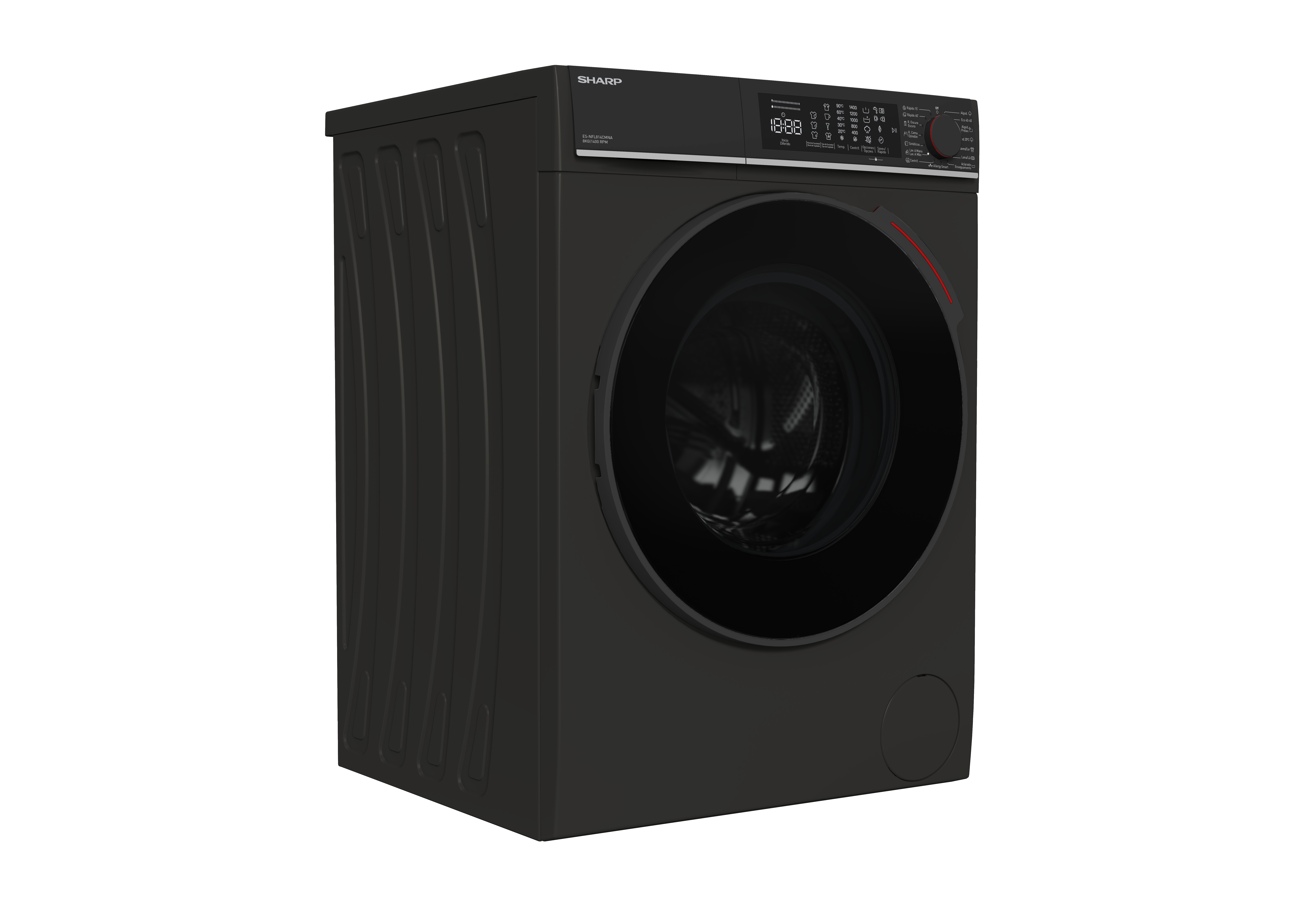 LVD. SHARP ESNFL814CMNAES 8K 1400R DSP NEGRO MATE