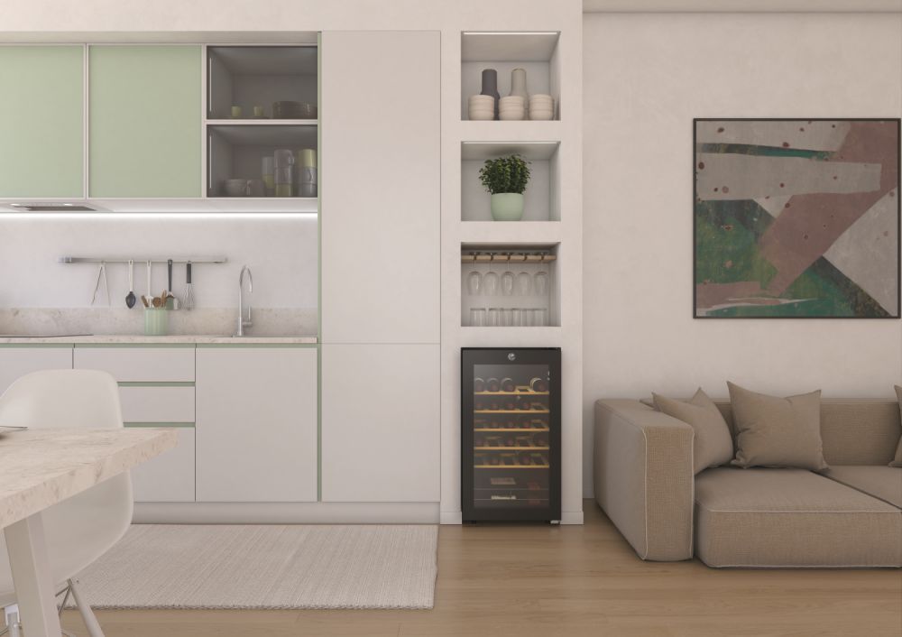 VINOTECA HOOVER HOWC034 34 BOTELLAS WIFI