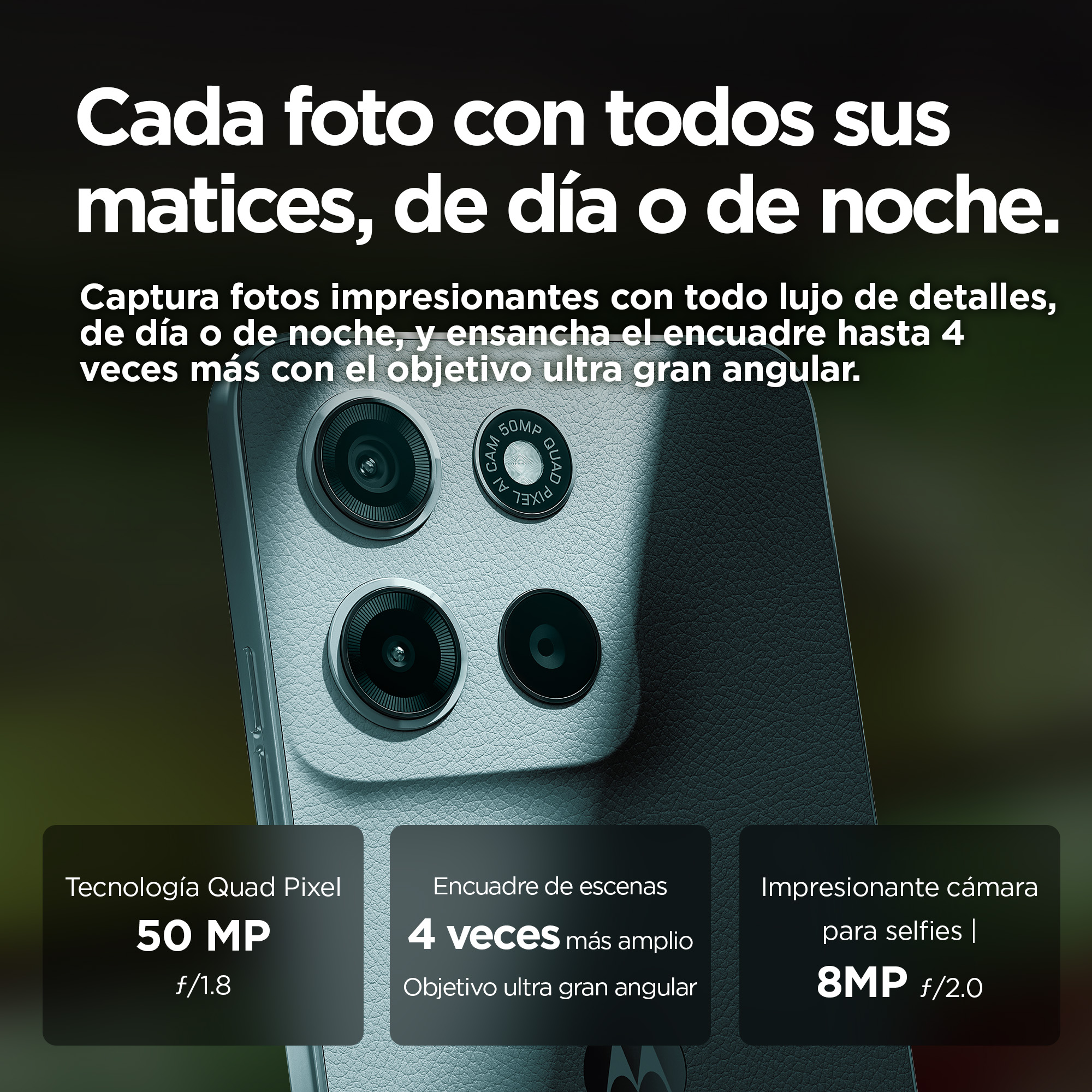SMARTPHONE MOTOROLA G15 8/512 6,72" SATL AIR