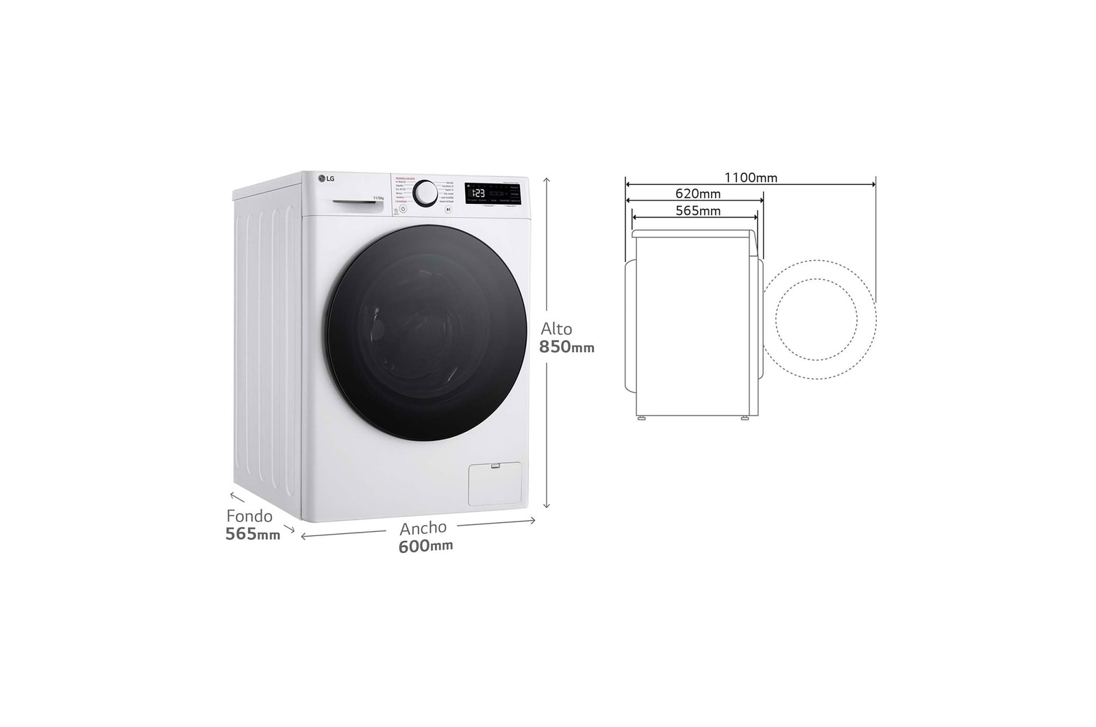 LVD.SEC. LG F4DR6011AGW 1400R 11/6