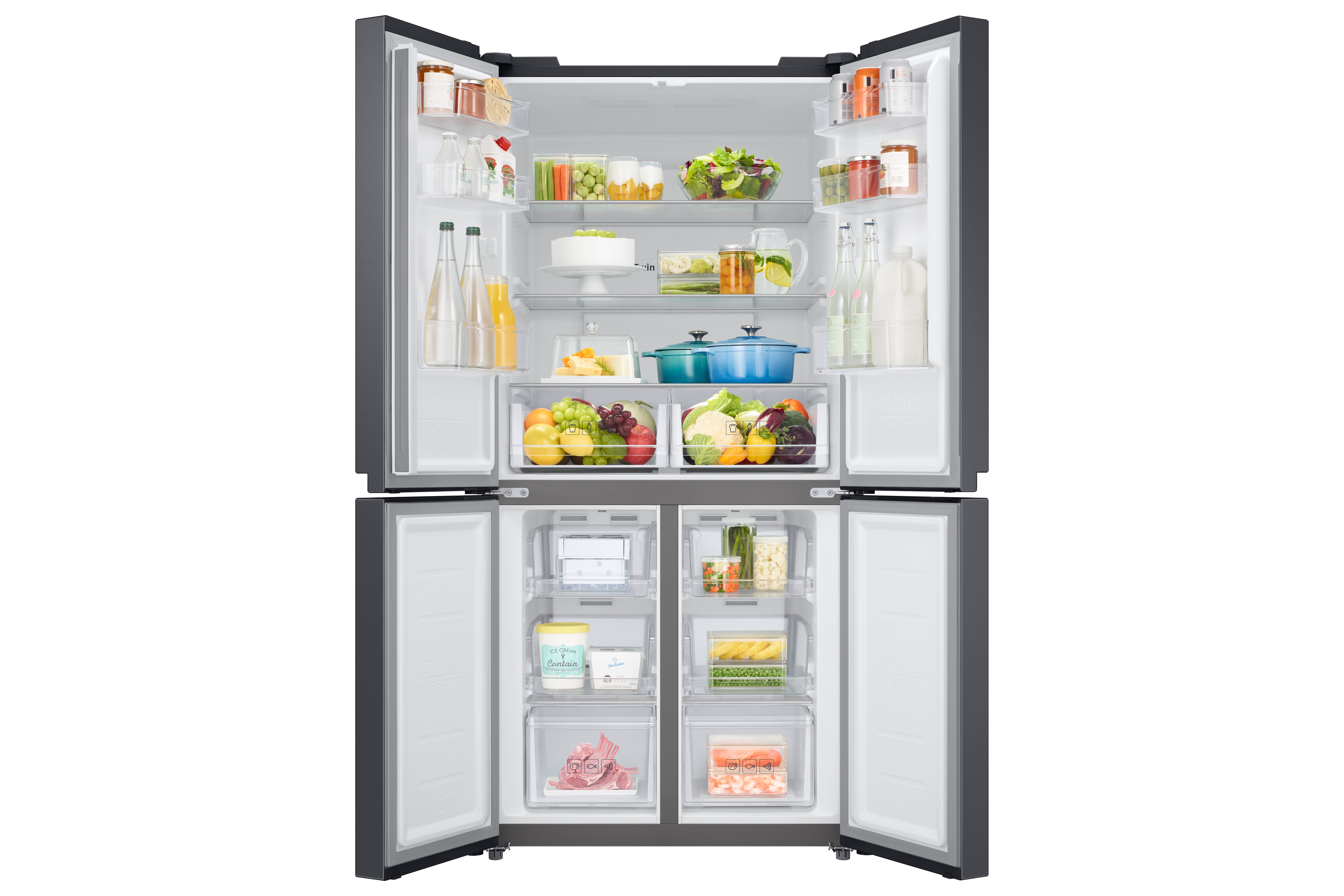 FRI. SAMSUNG RF48A400EB4EB 179x 83 4P NF GR  A