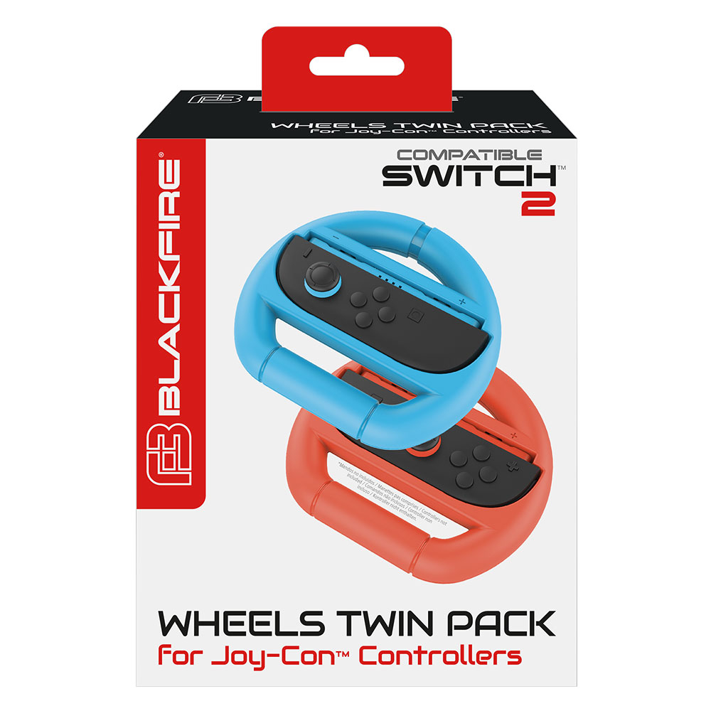 ACC. 2 VOLANTE JOY CON BLACKFIRE SWITCH 2