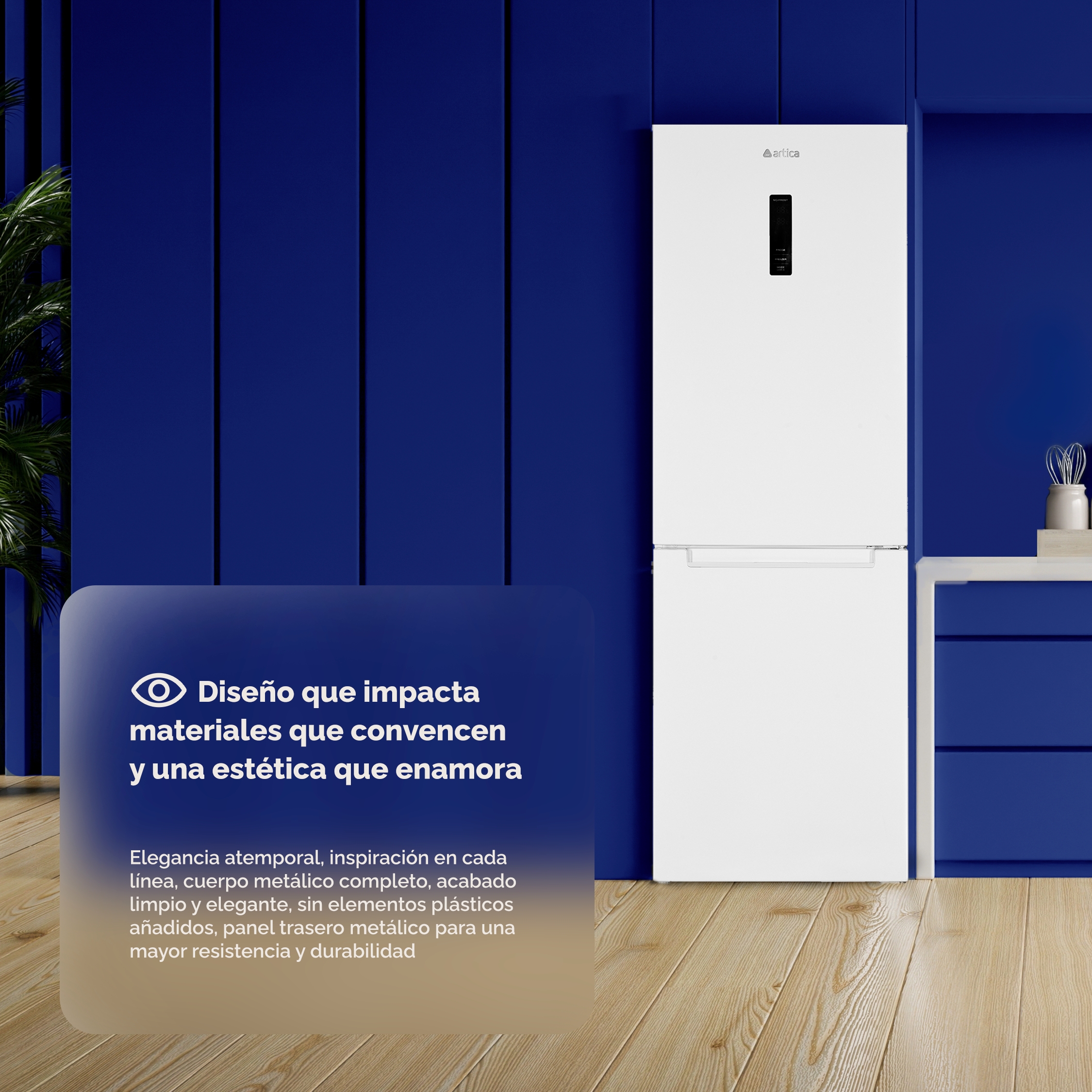 FRICOM. ARTICA AEFC188600EDWH 188x60 NF BCO DISP