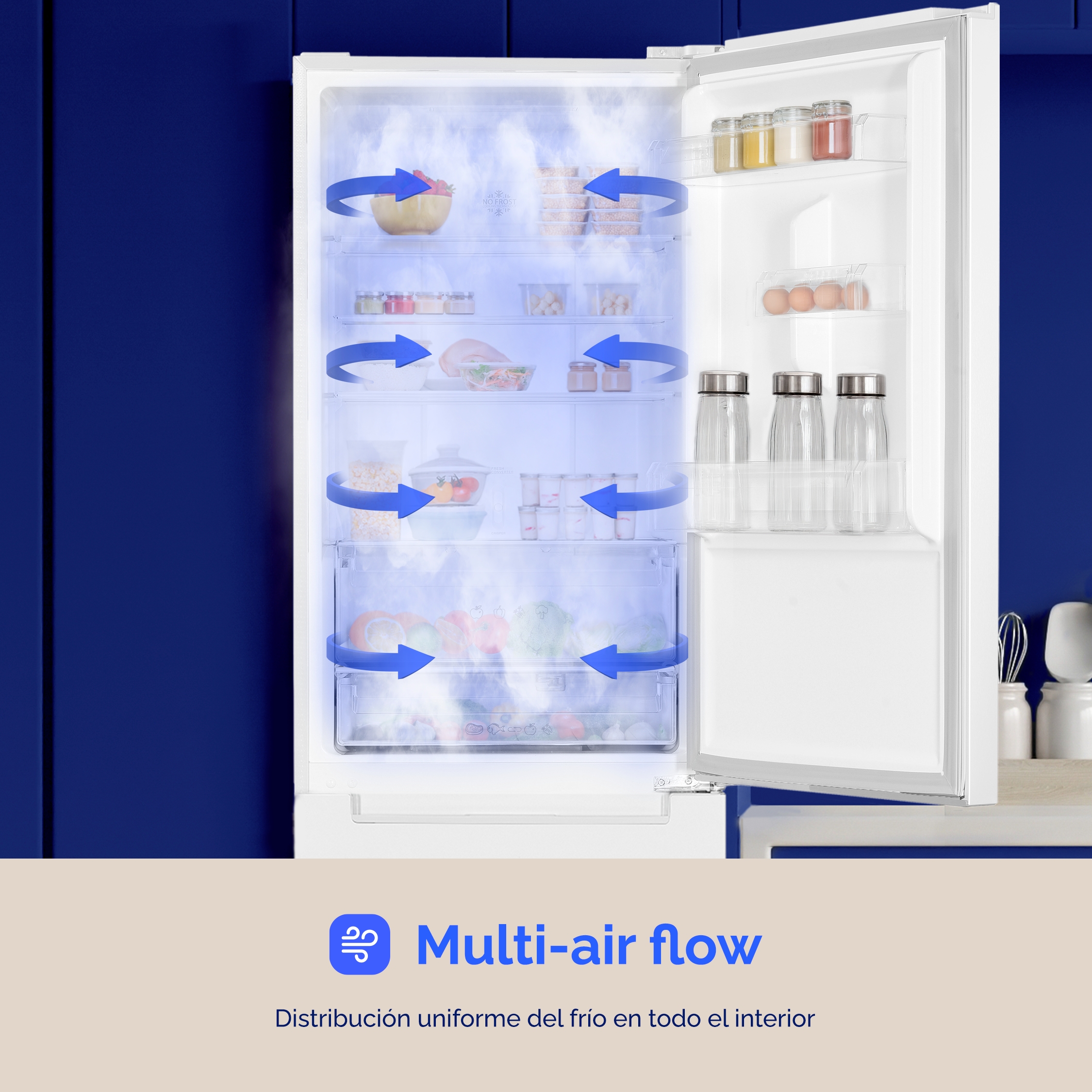 FRICOM. ARTICA AEFC188600EDWH 188x60 NF BCO DISP