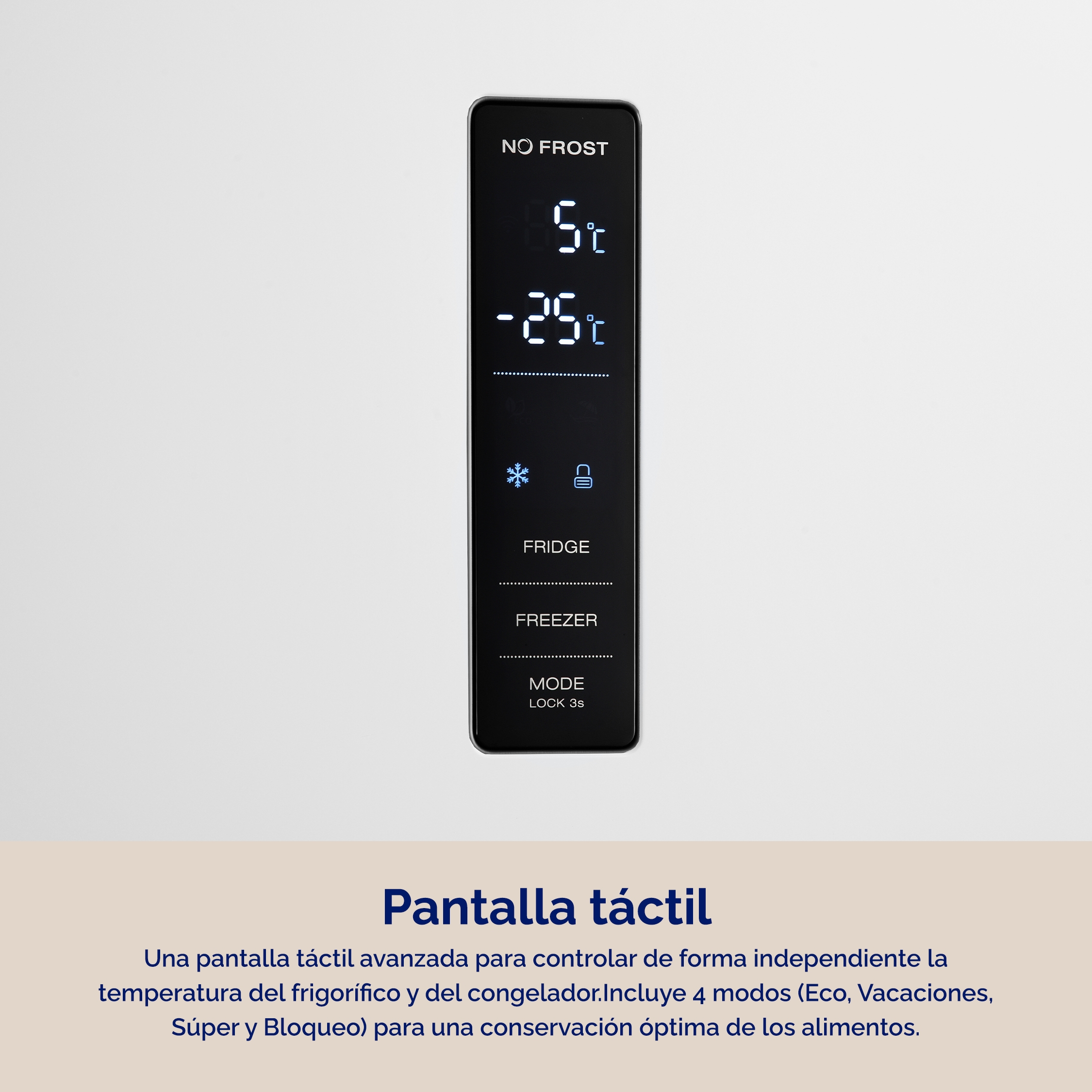 FRICOM. ARTICA AEFC188600EDWH 188x60 NF BCO DISP