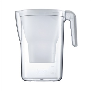 Jarra filtrante purificadora BWT Vida Blanca, capacidad 2.6 litros, sin filtro, ref. 815821, blanco