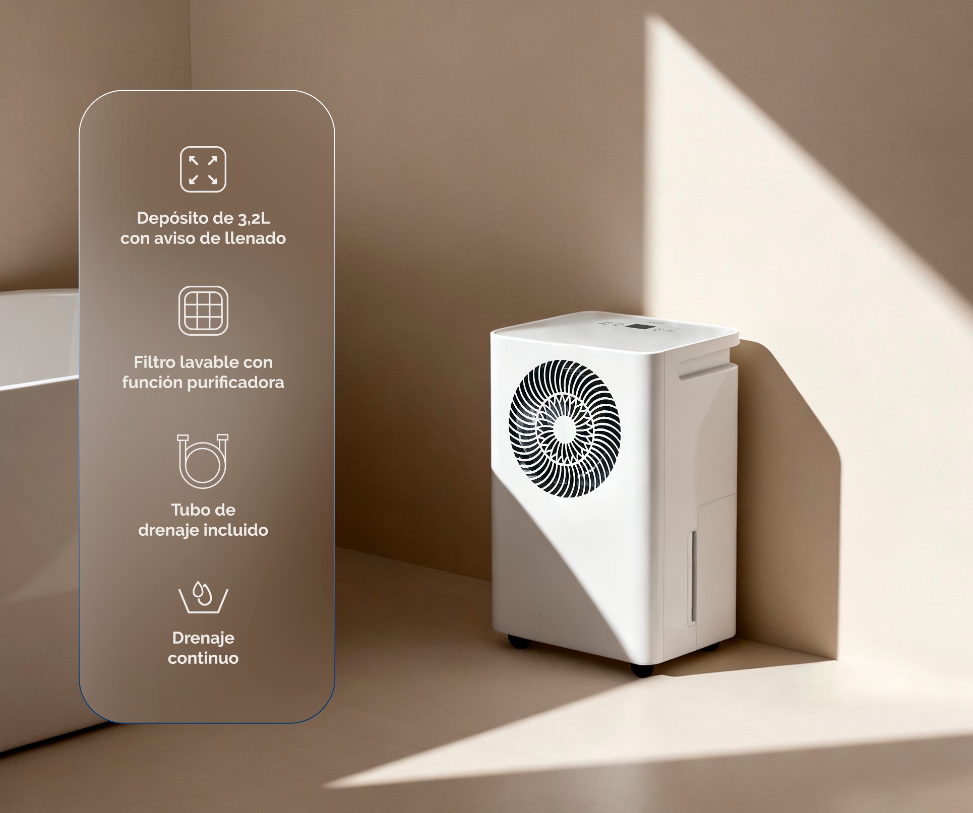 DESHUMI ARTICA ADD16EWG1 16L