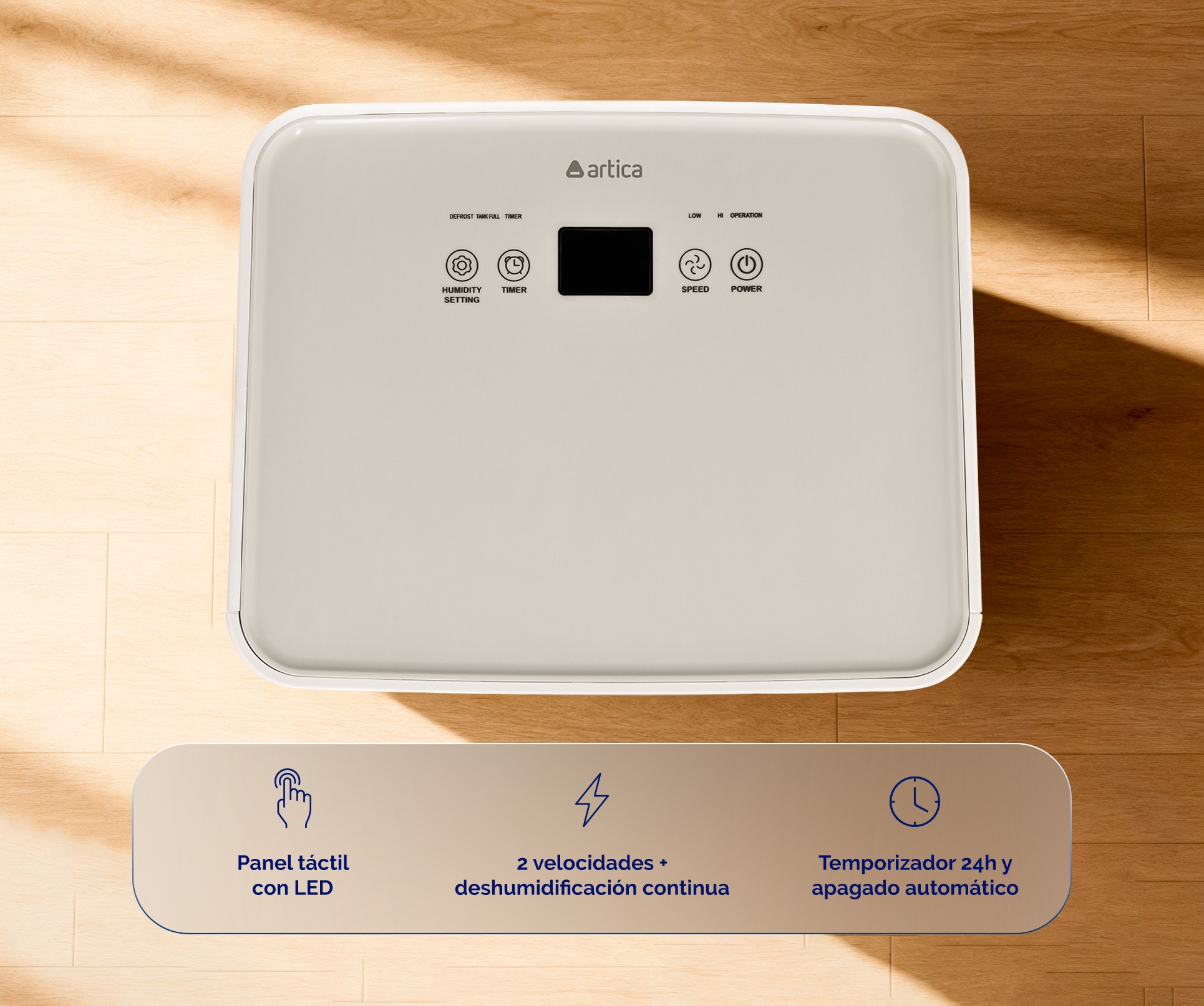 DESHUMI ARTICA ADD16EWG1 16L