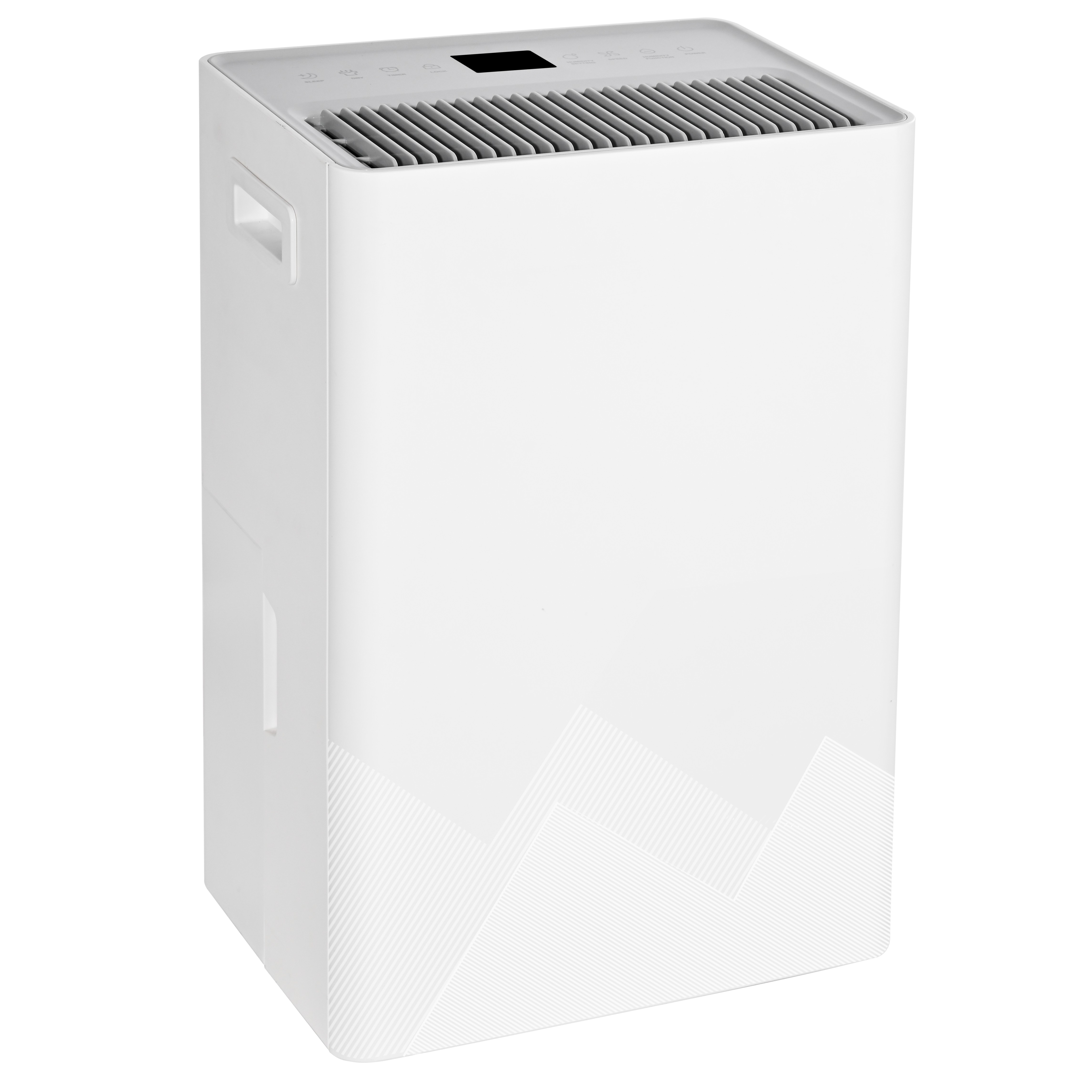 Deshumidificador Artica AD28, 20 litros al día, depósito de 5.3 litros, 47dB, 360W, 2 velocidades, blanco