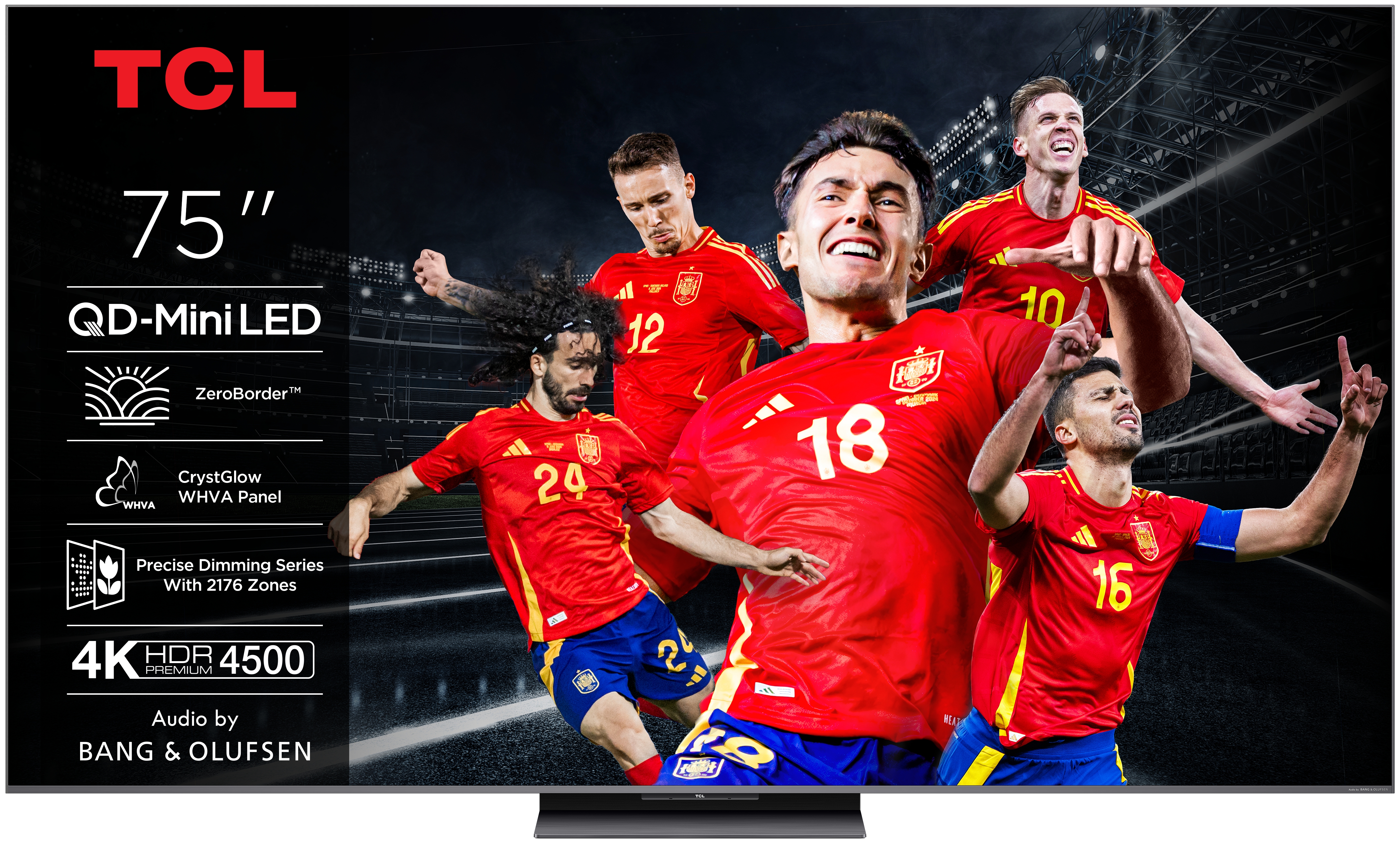 Televisión QD-Mini LED TCL 75C8K, 75