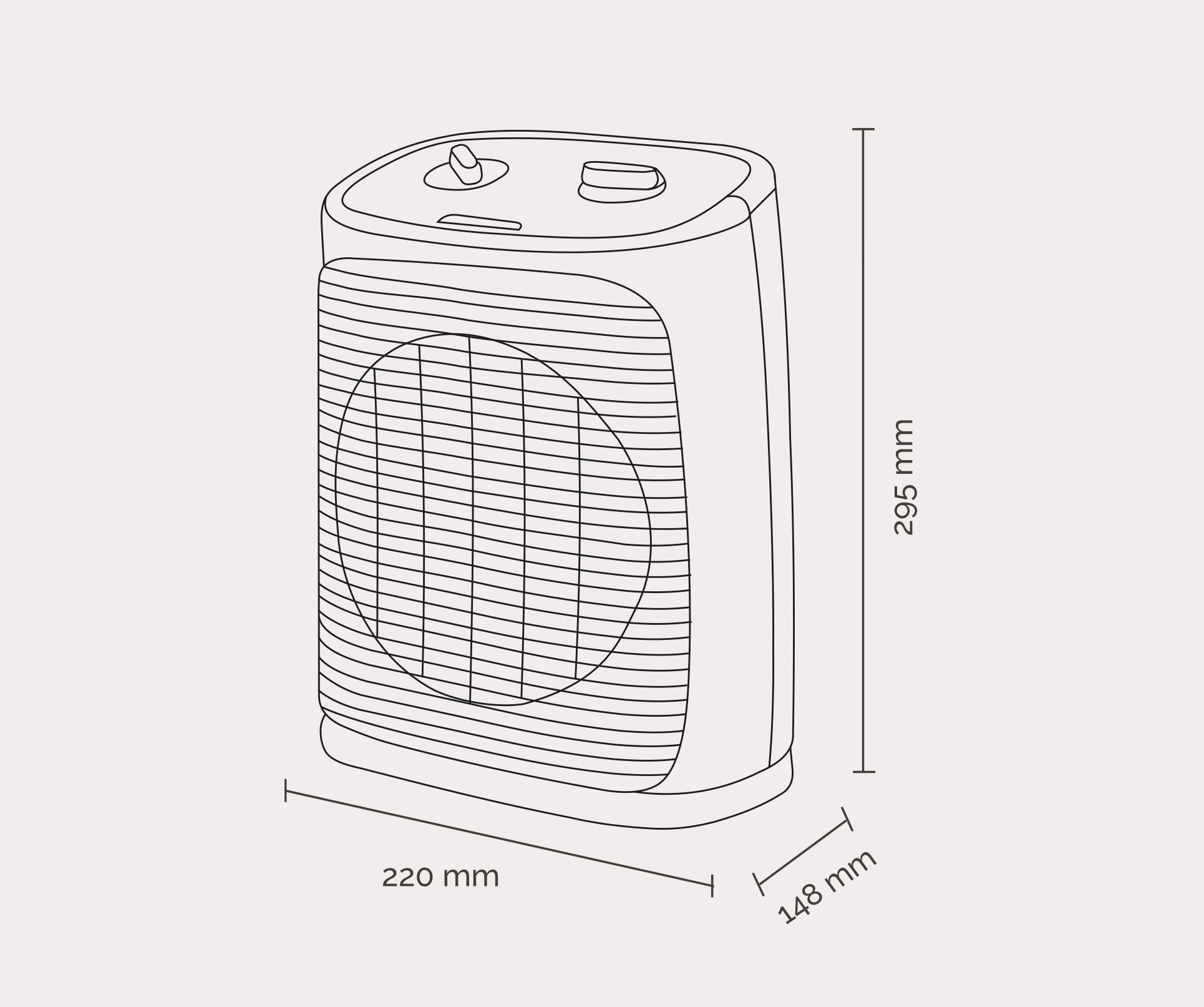 CALEFACT. ARTICA ACTV2000 2000W