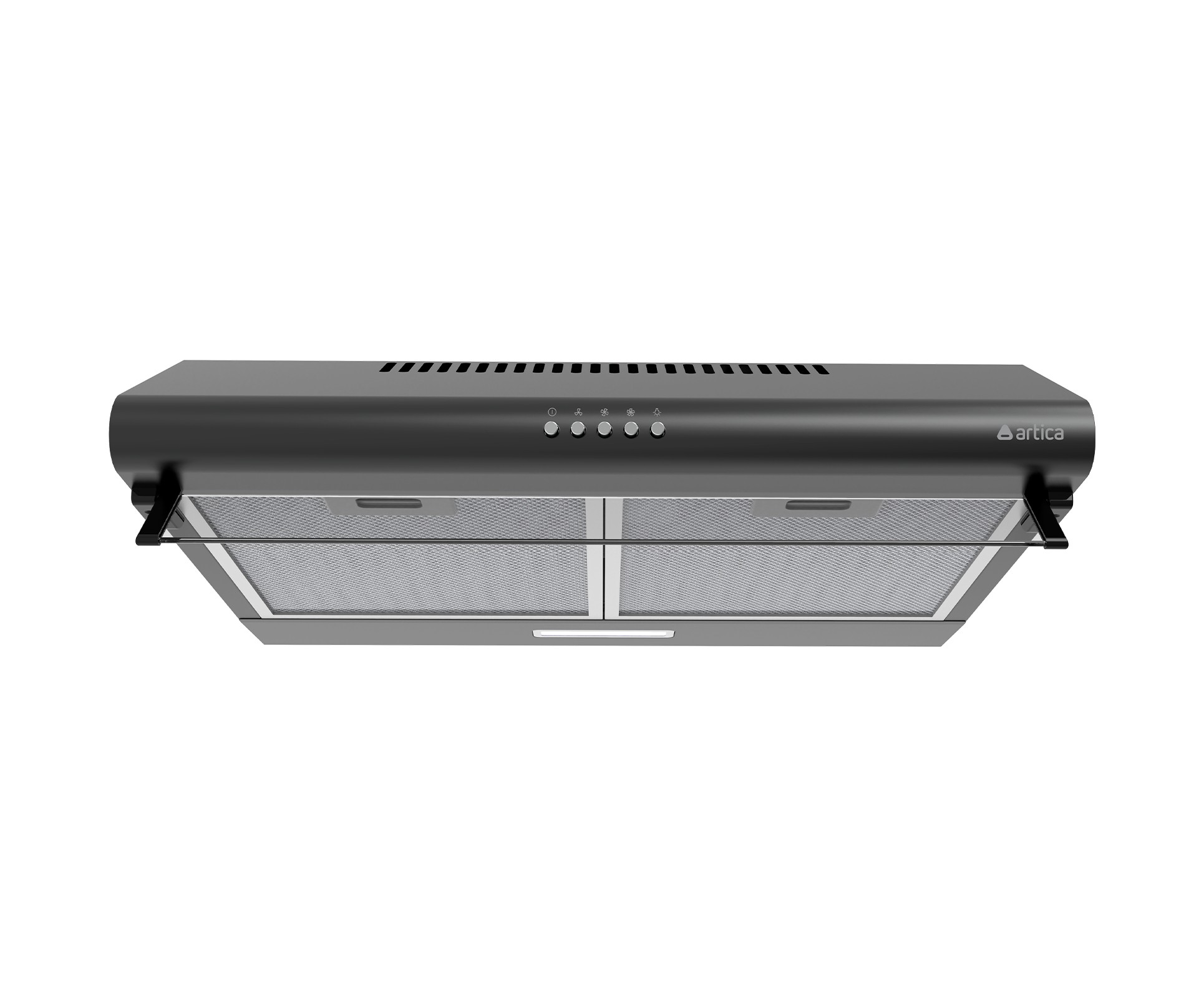 CAMPANA ARTICA APURE60CN 60CM C NEGRA