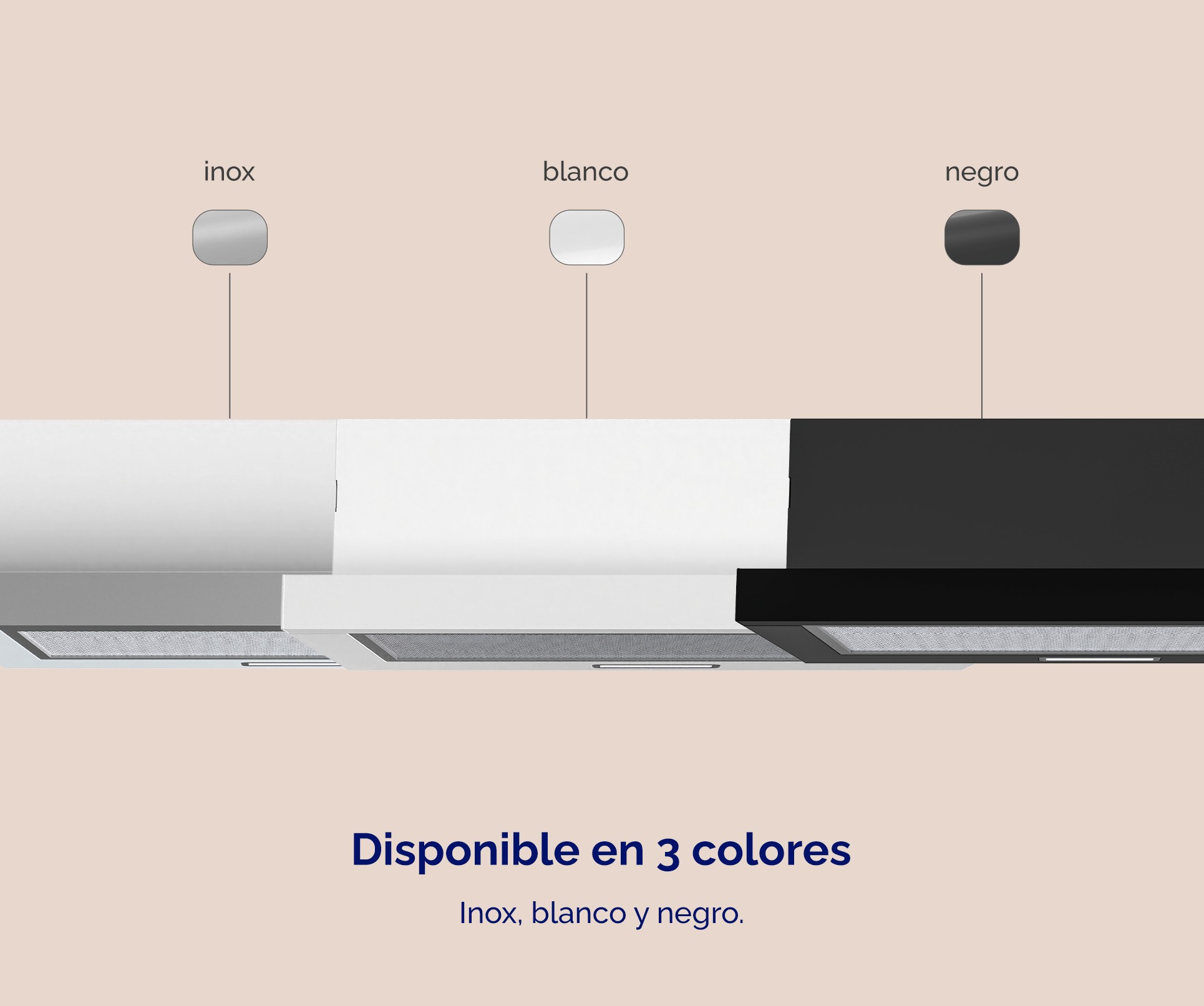 CAMPANA ARTICA ASLIDE60BI 60CM B INOX