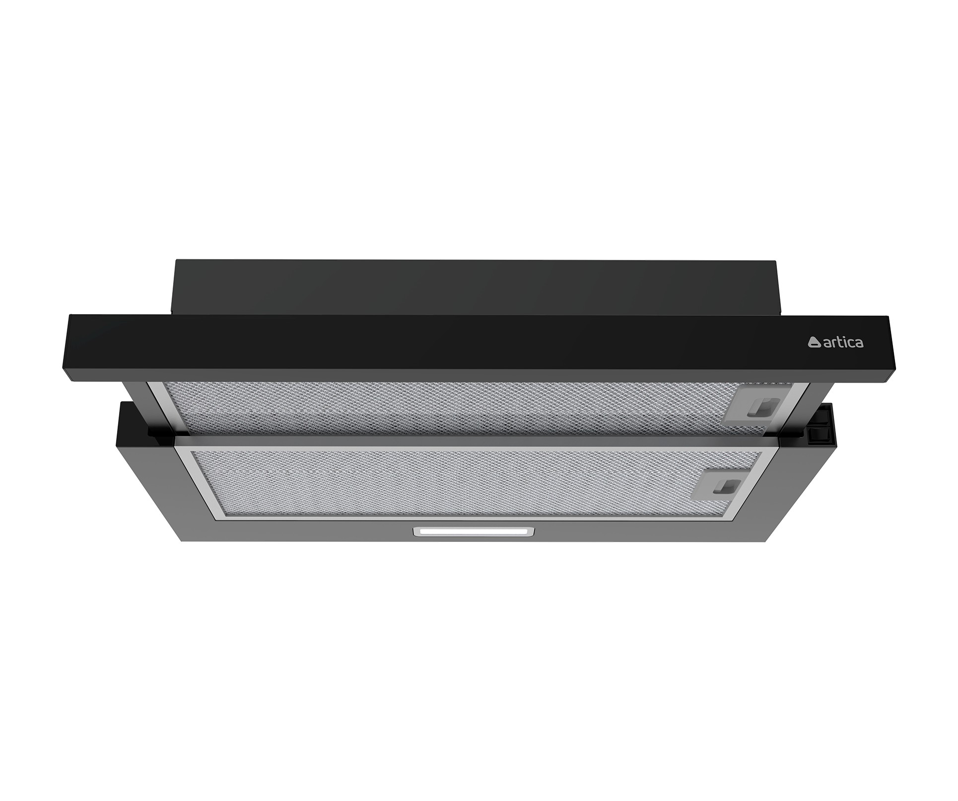 CAMPANA ARTICA ASLIDE60BN 60CM B NEGRA