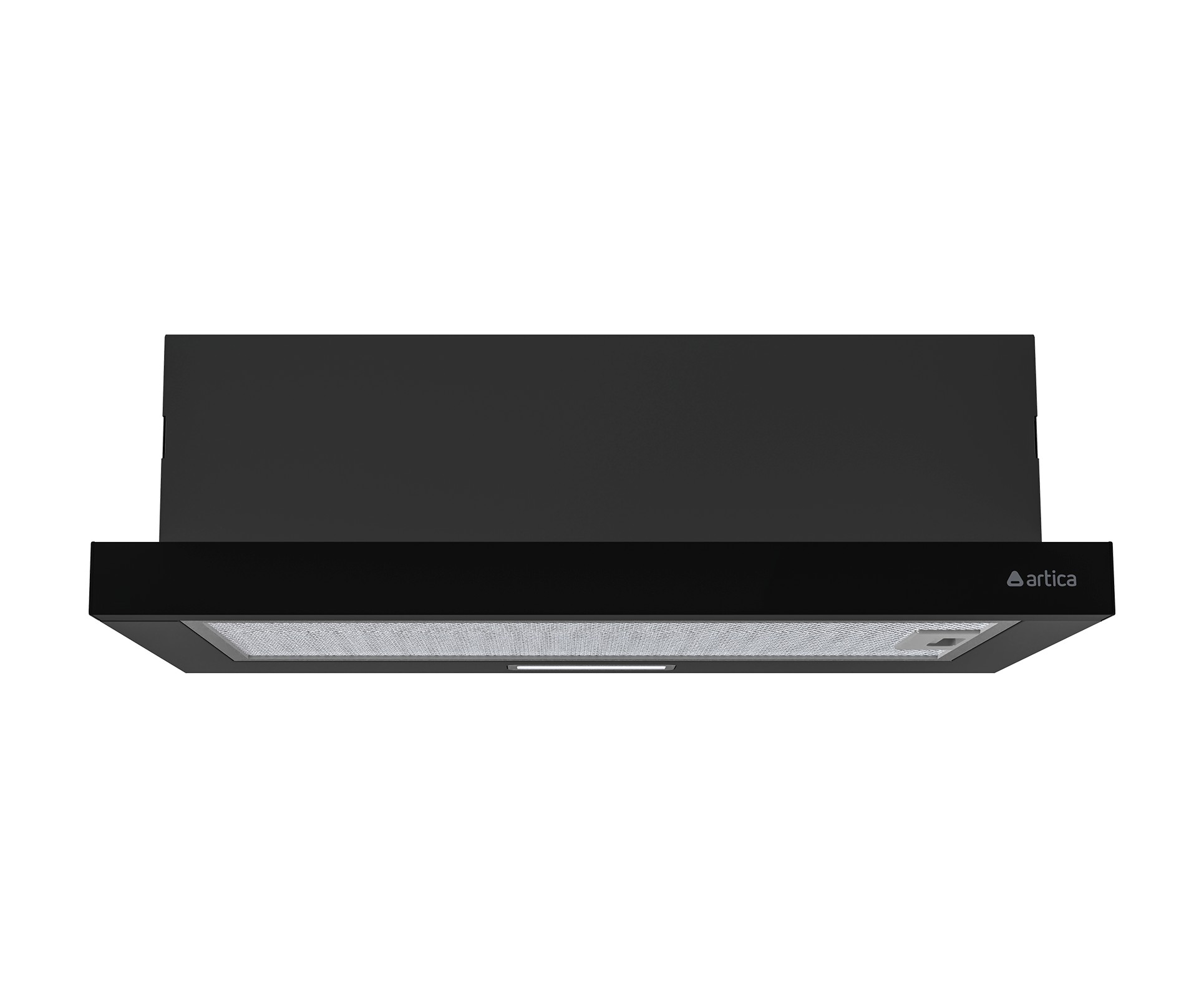 CAMPANA ARTICA ASLIDE60BN 60CM B NEGRA