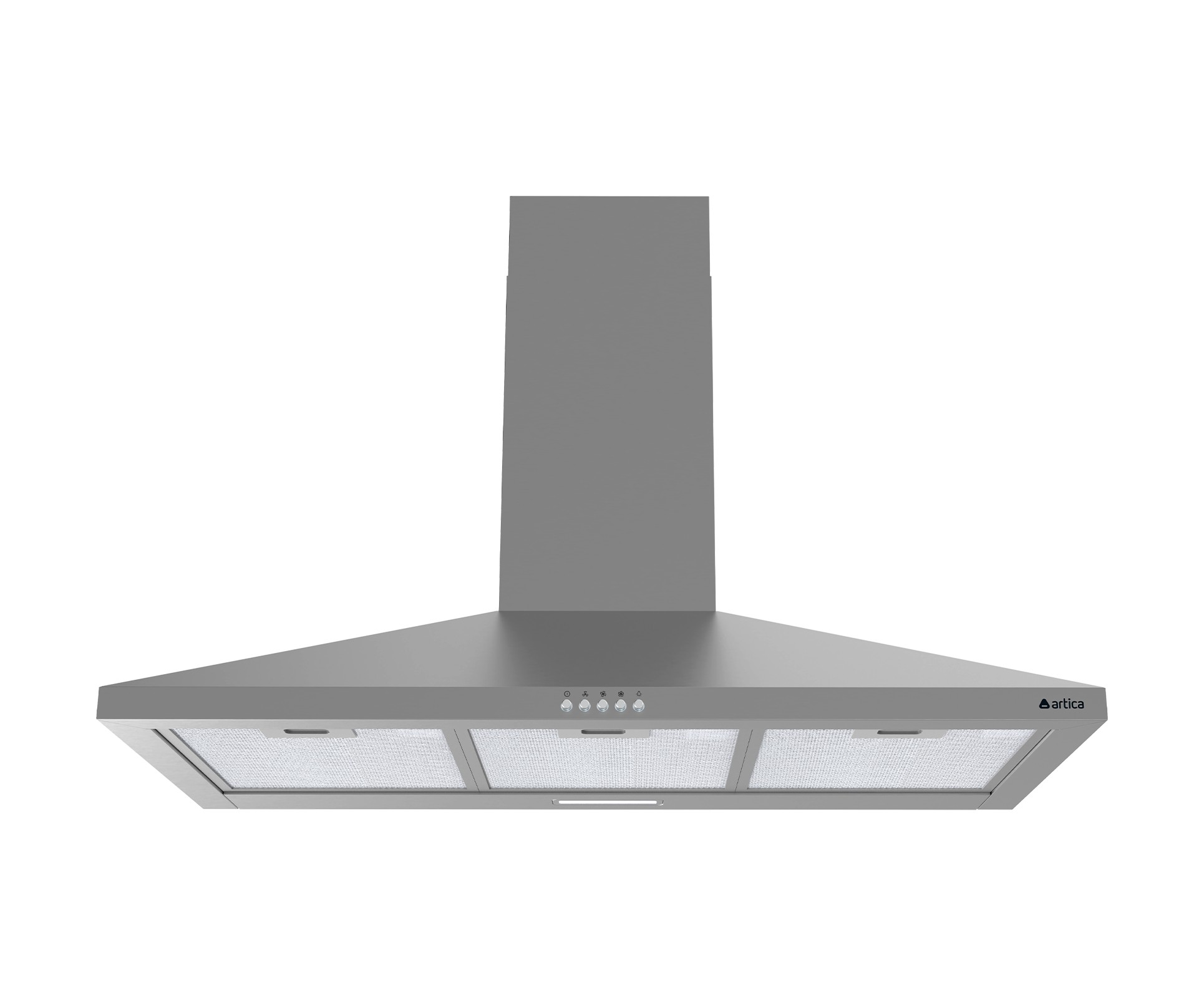 CAMPANA ARTICA APYRAM90BI 90CM B INOX