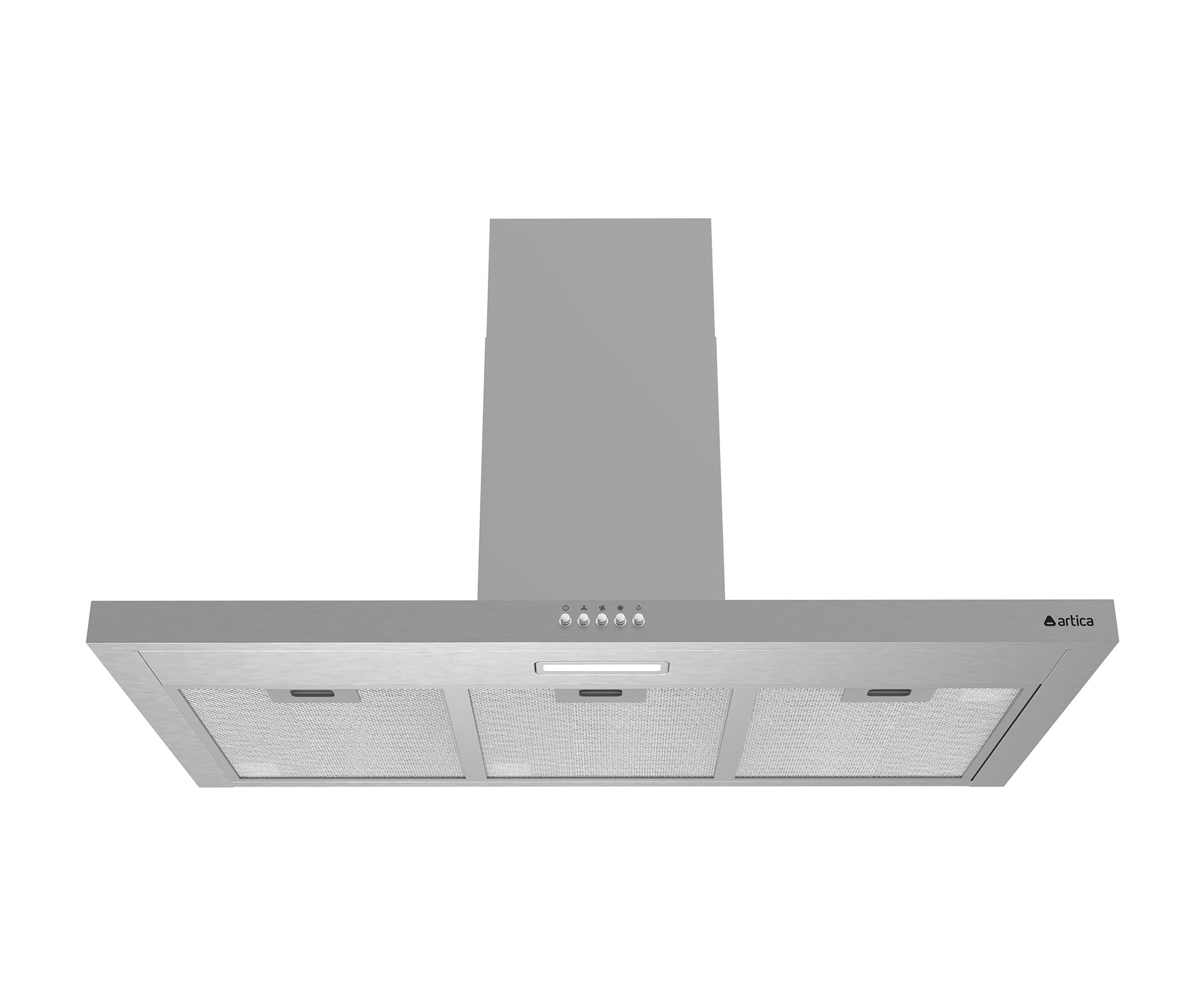 CAMPANA ARTICA ALINE90BI 90CM B INOX