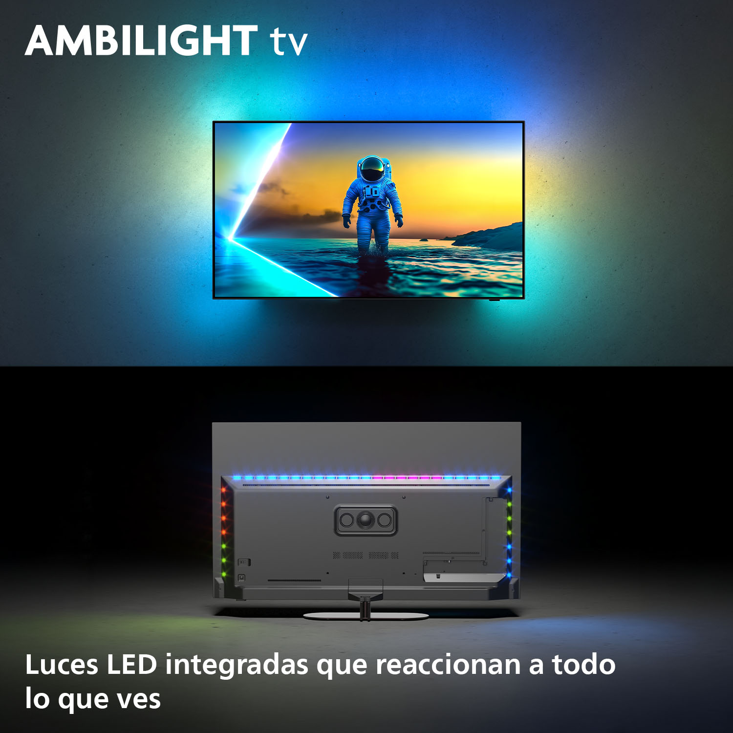 TV PHILIPS 48" 48OLED820 UHD OLED GOOGLETV AMB 120