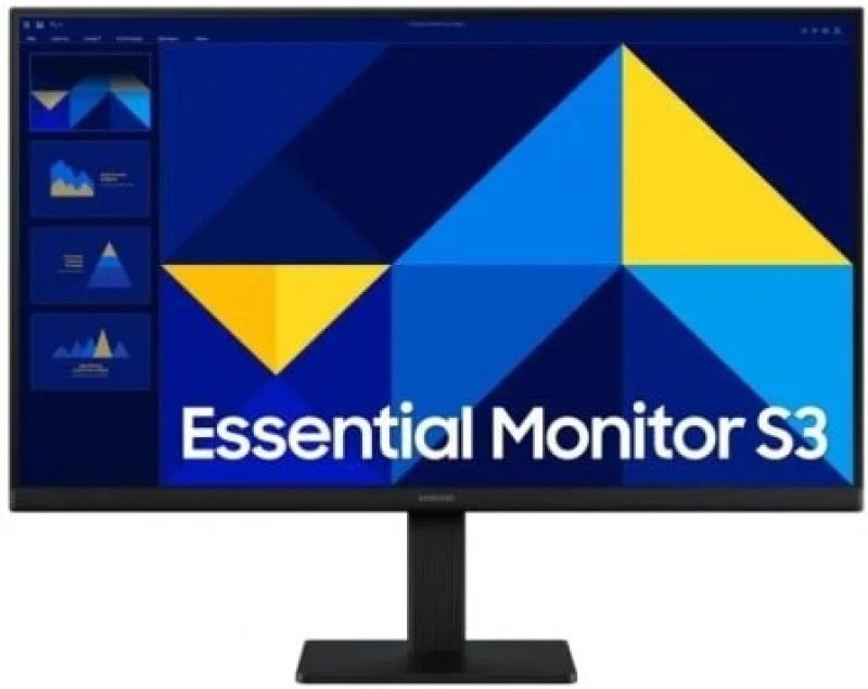 Monitor Samsung S24D304GAU, 24 pulgadas, Full HD, IPS, 100 Hz, HDMI, clase E, VESA 100x100, negro
