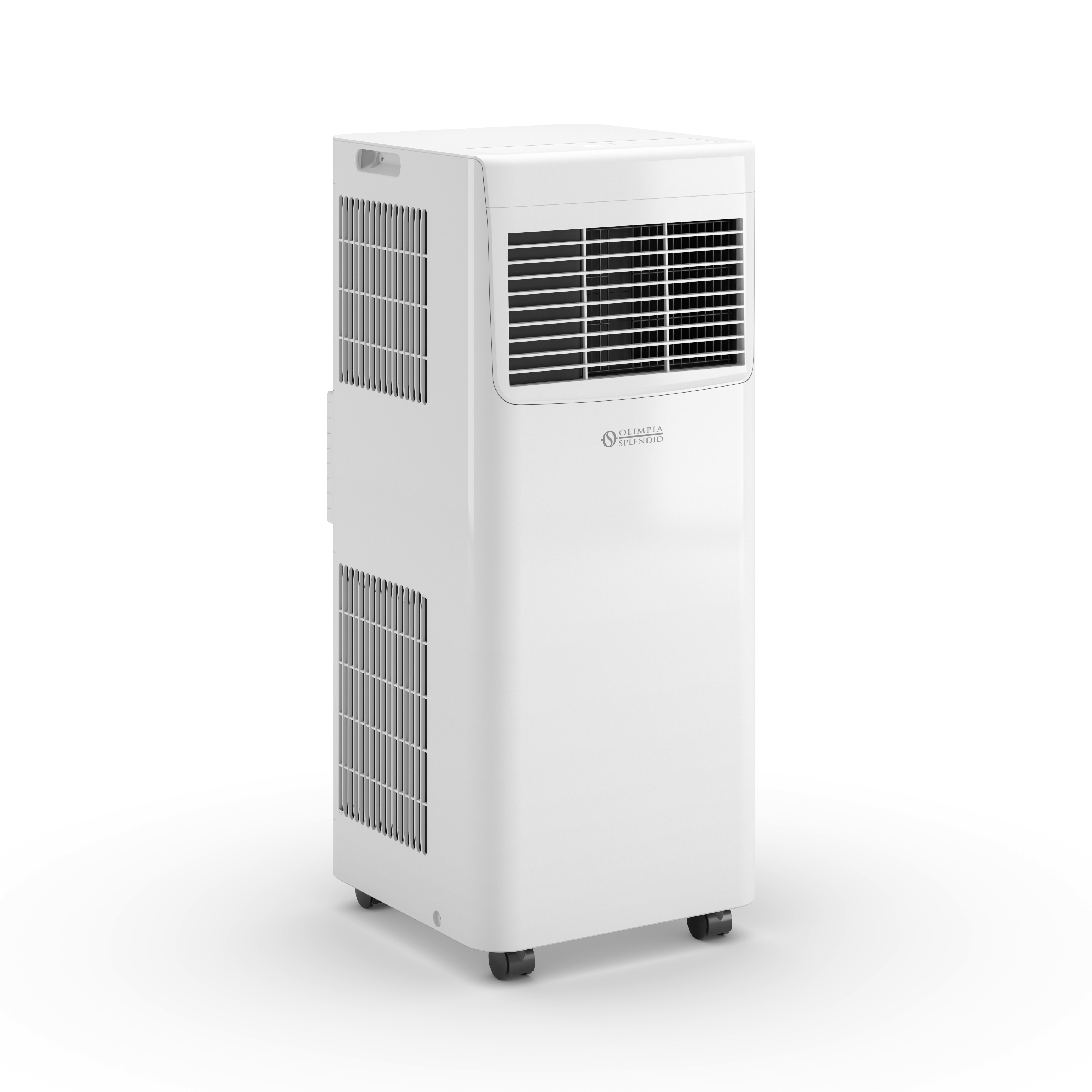 Aire acondicionado portátil Olimpia DolceClima Compact 8 SW, 2000 frigorías, clase A, 62dB, 2 velocidades, modo automático, gas R290, kit ventana, tubo flexible, blanco