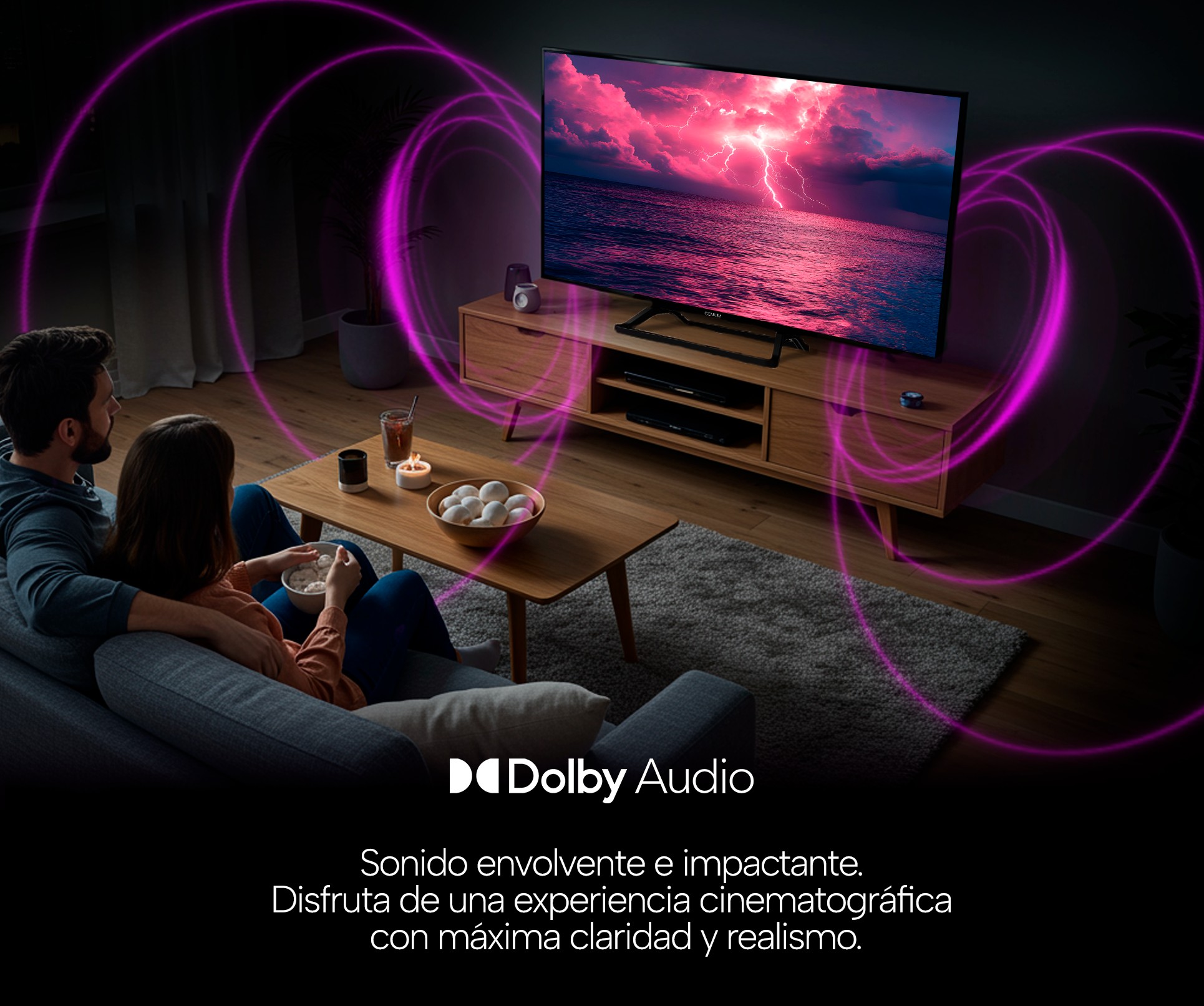 TV GENIUM 40" GTV40FHD FHD SMART TV