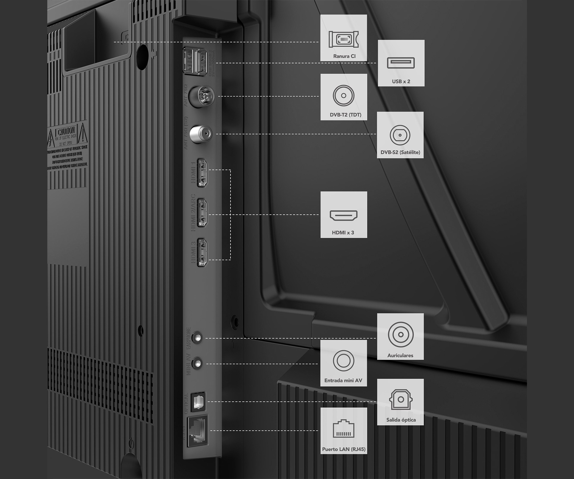 TV GENIUM 50" GTV50UHD UHD SMART TV