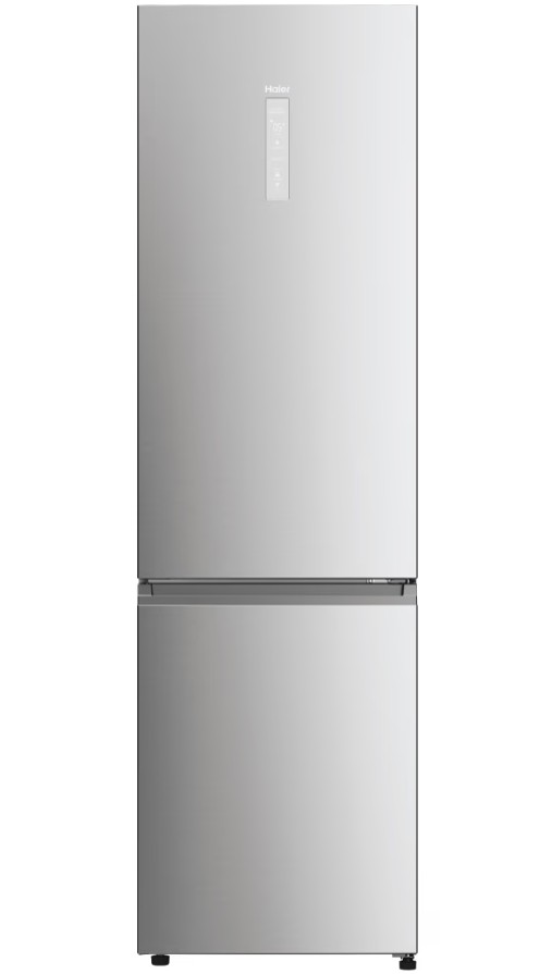 Frigorífico combi Haier HDPW7620AANPK, 205 x 59.5 x 66.7 cm, No Frost, clase A, 92 kWh/año, 35 dB, 409 litros, My Zone, Humidity Zone, WiFi, inox