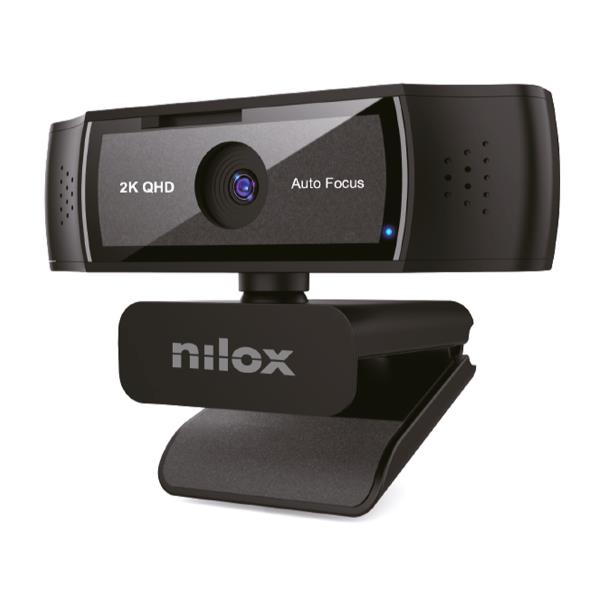 WEBCAM NILOX AUTOMATICA NXWCA2K12 1080 2K  NEGRA