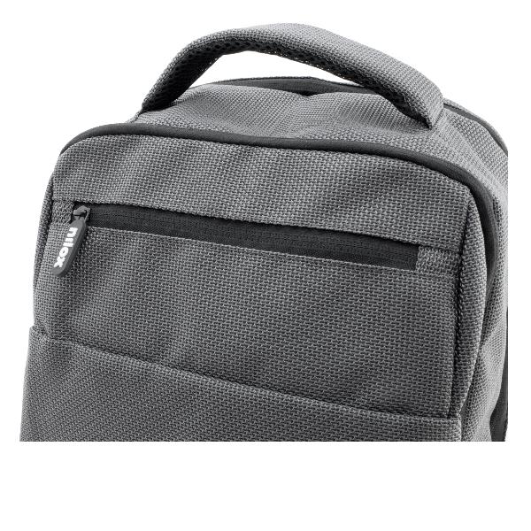 MOCHILA NILOX TRAVELS PORTATIL HASTA 15,6" GRIS