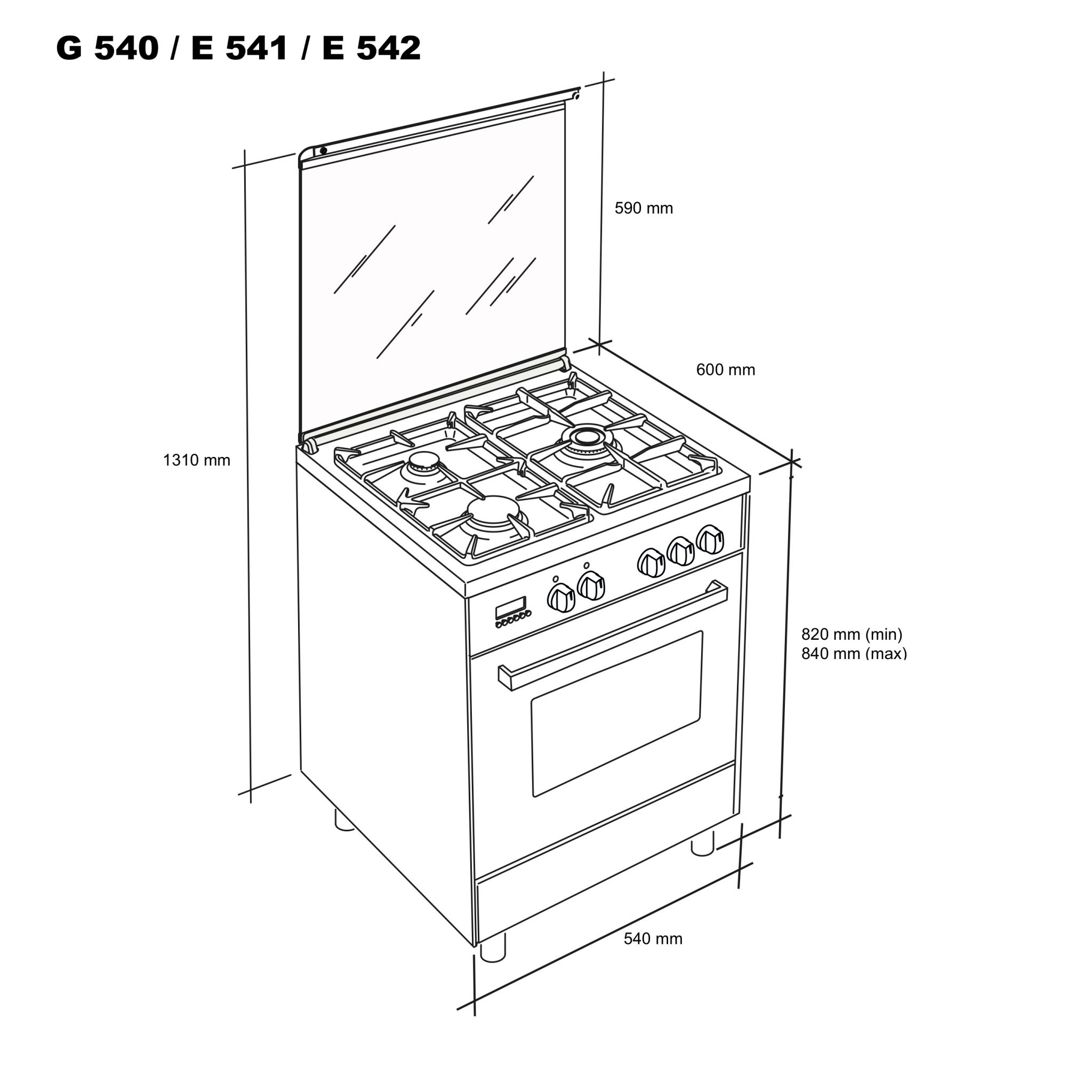 COCI. MEIRELES G540WVS 3F BUTANO