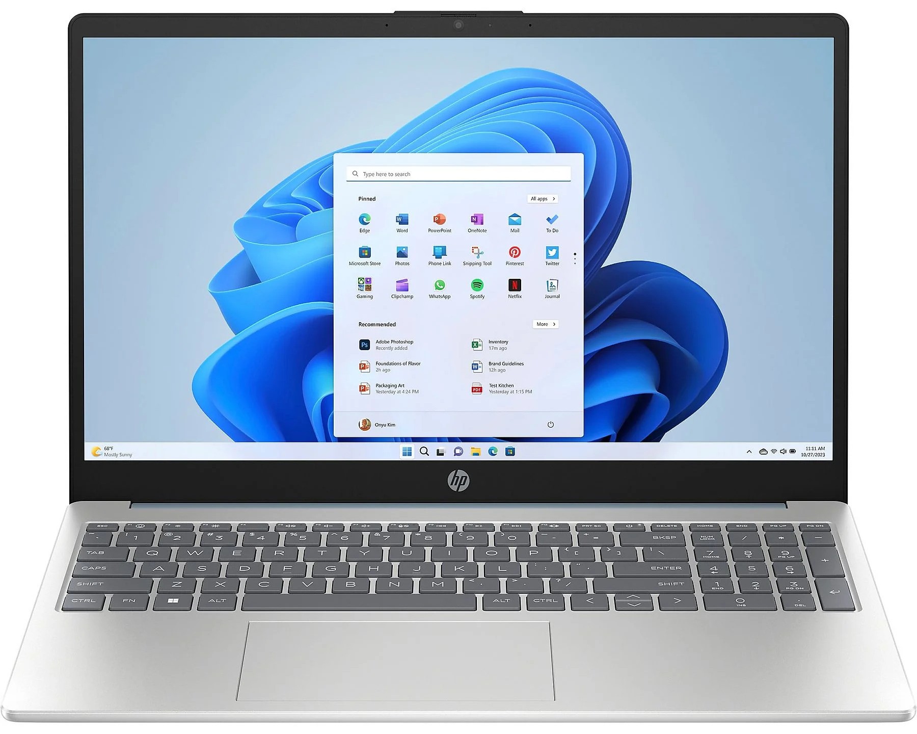 Ordenador portátil HP 15-FD0239NS, Intel Core i5-1334U, 16GB RAM, 512GB SSD, 15.6