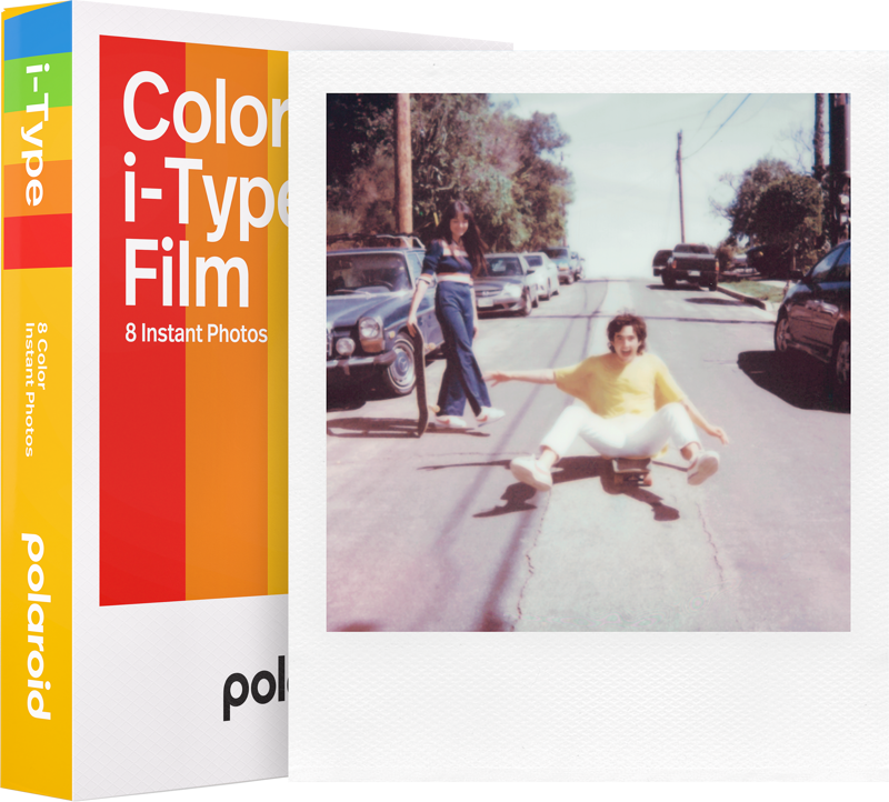 Película instantánea Polaroid Color I-Type Film, 8 fotos instantáneas