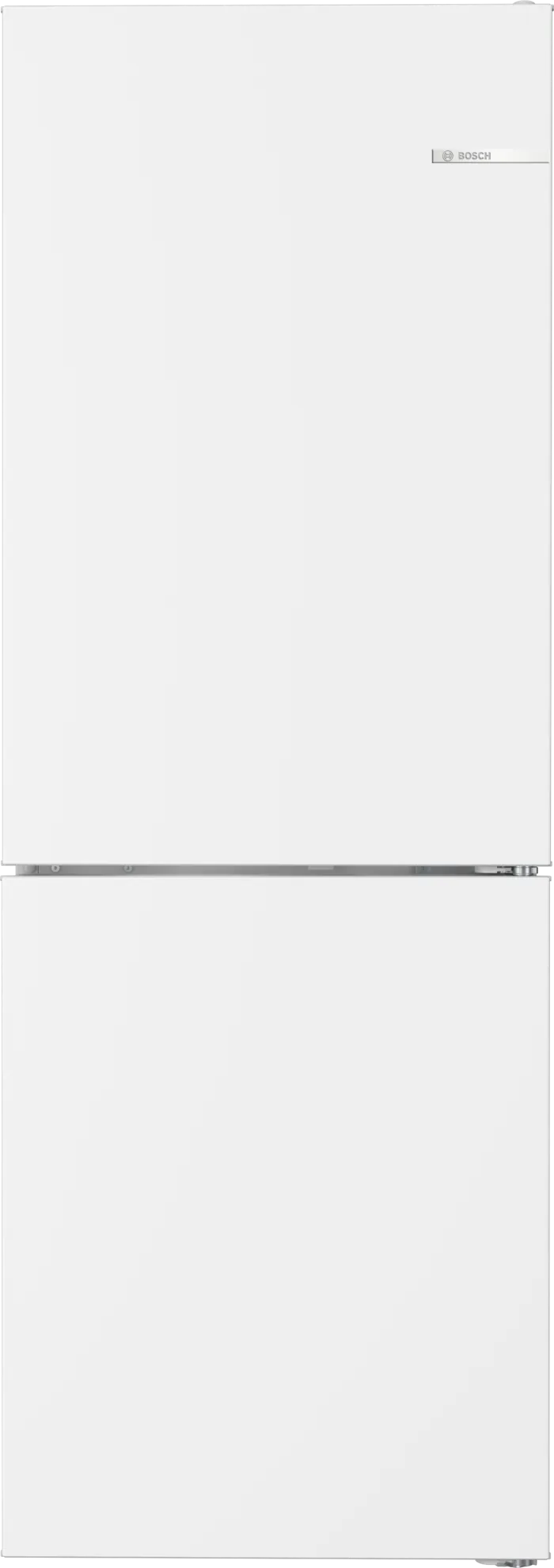 Frigorífico combi Bosch KGN33NWDA, 175.4 x 61.4 x 66.3 cm, Total No Frost, clase D, 189 kWh/año, 40 dB, 279 litros, MultiAirFlow, LED, blanco