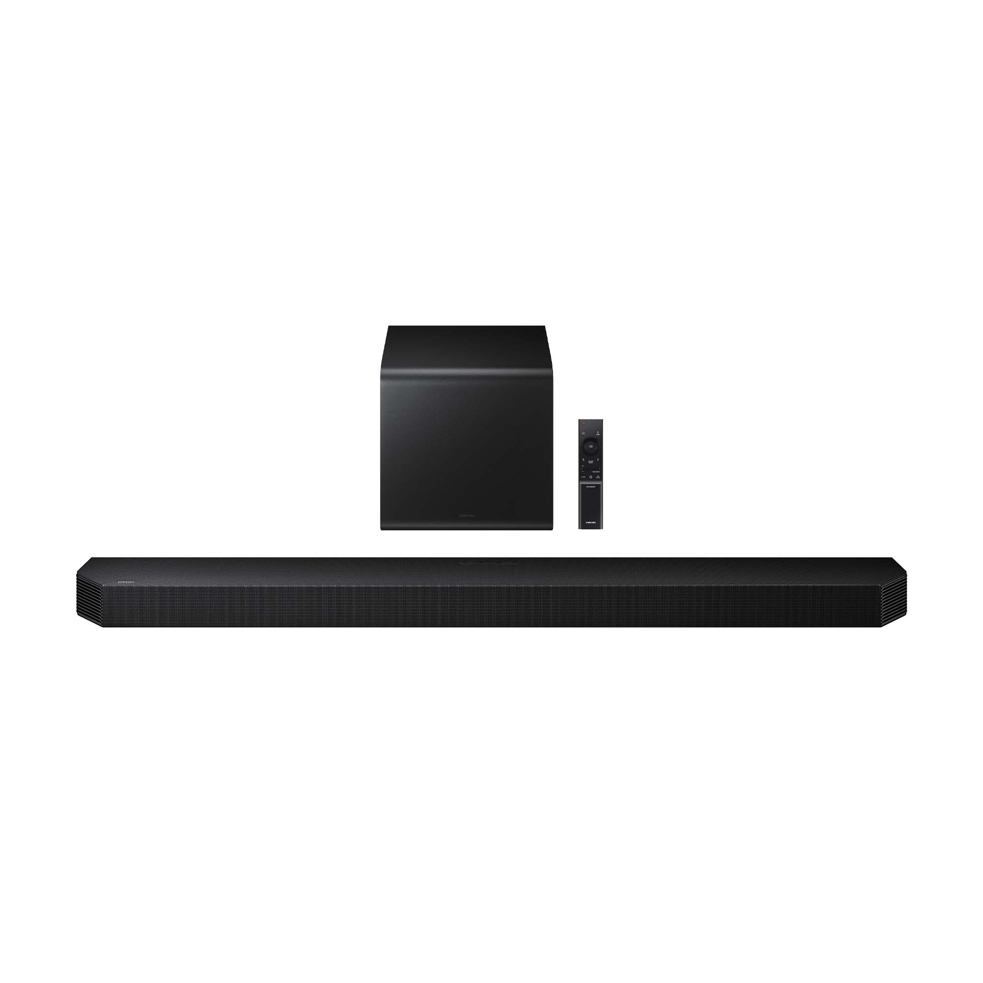Barra de sonido Samsung HW-QS700F/ZF, Serie Q 3.1.2, con subwoofer inalámbrico, Dolby Atmos 2025, 345W, 8 altavoces, HDR10+, Bluetooth 5.3, AirPlay, WiFi, negro