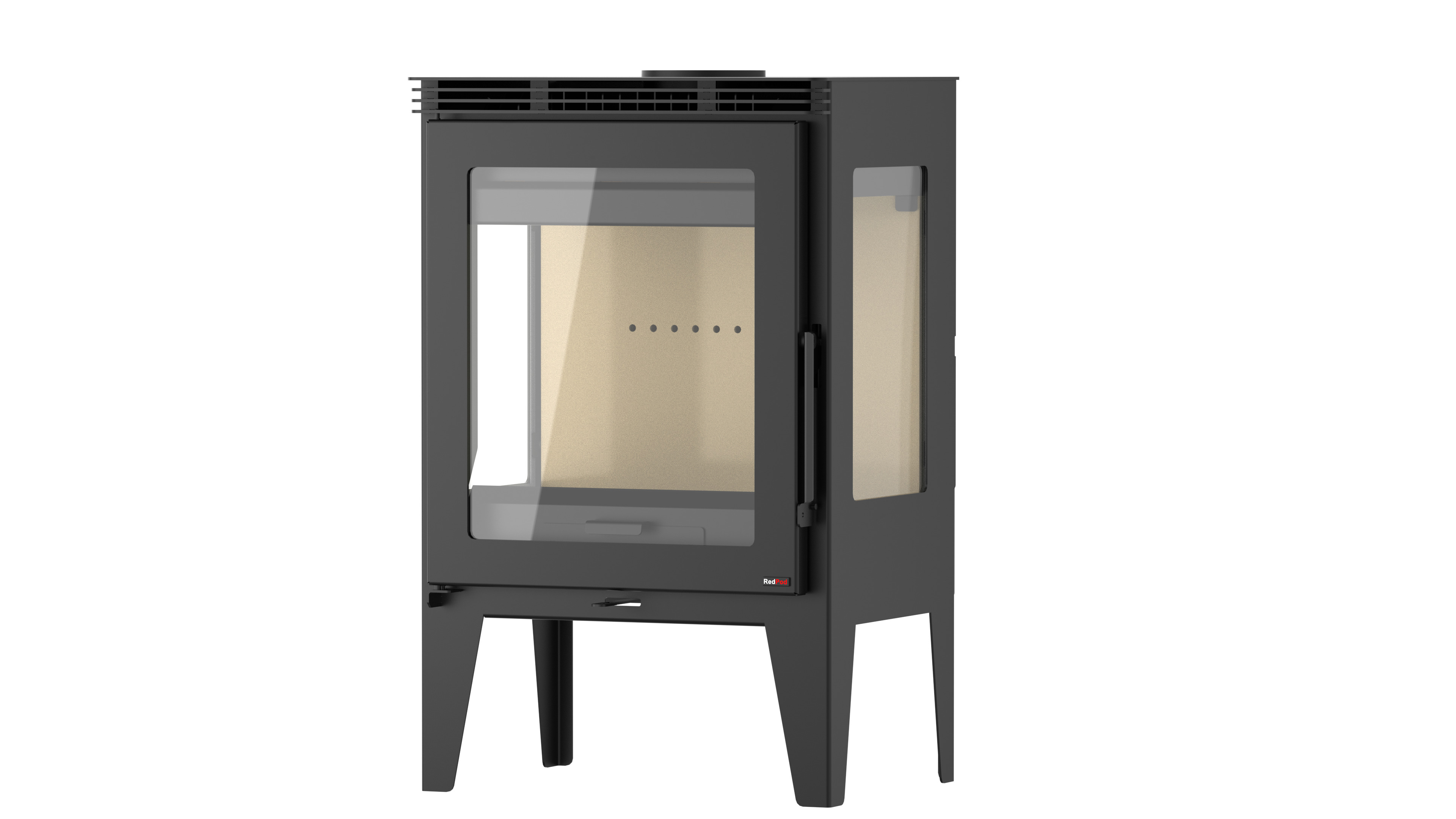ESTUFA LEÑA RED POD RENO ECO 8,1KW