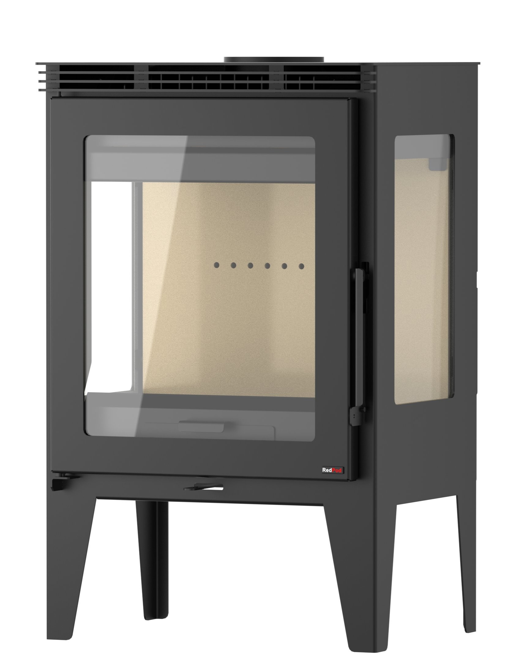 ESTUFA LEÑA RED POD RENO ECO 8,1KW